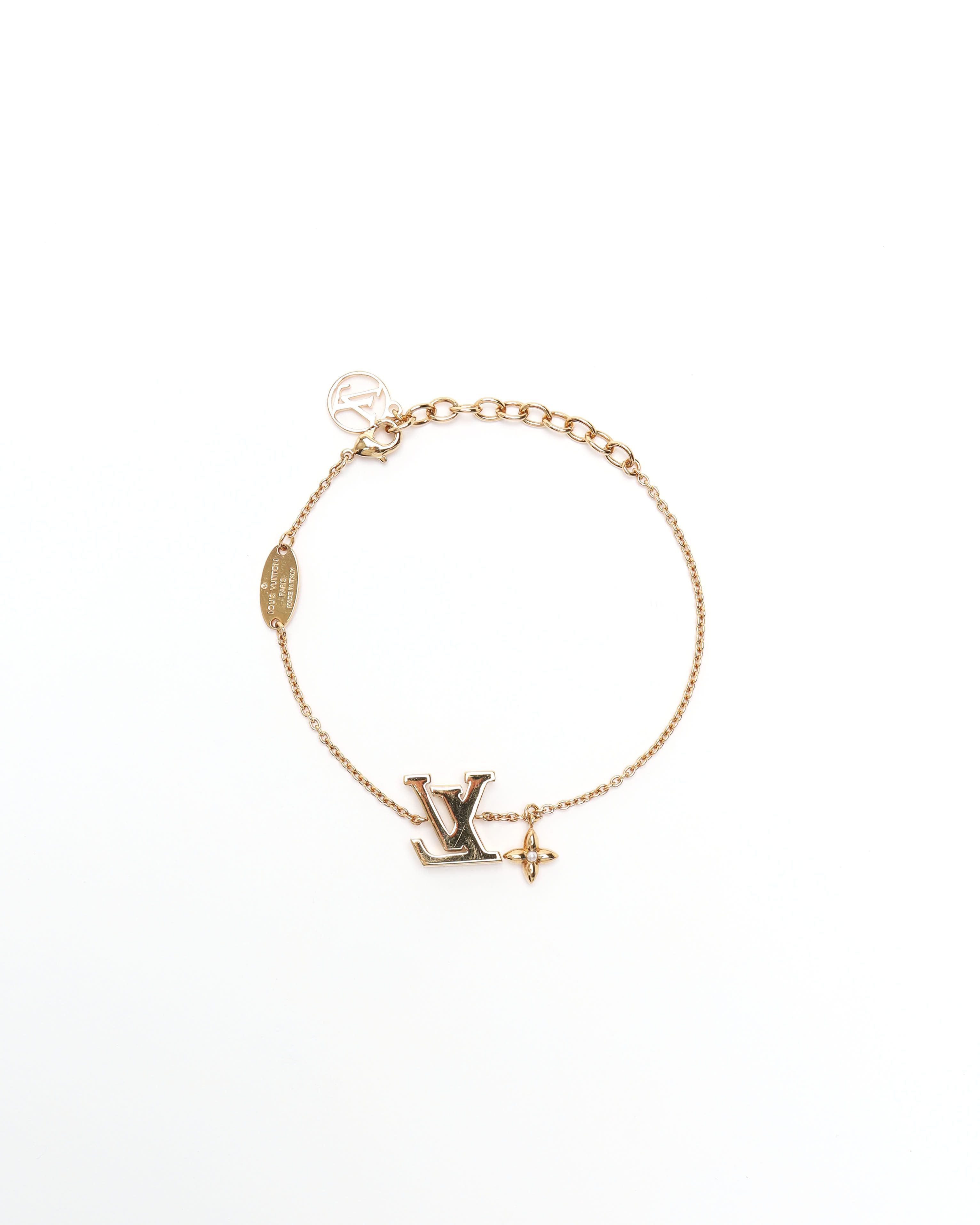 Pre-owned Louis Vuitton Lv Iconic Pearl Bracelet In Multi