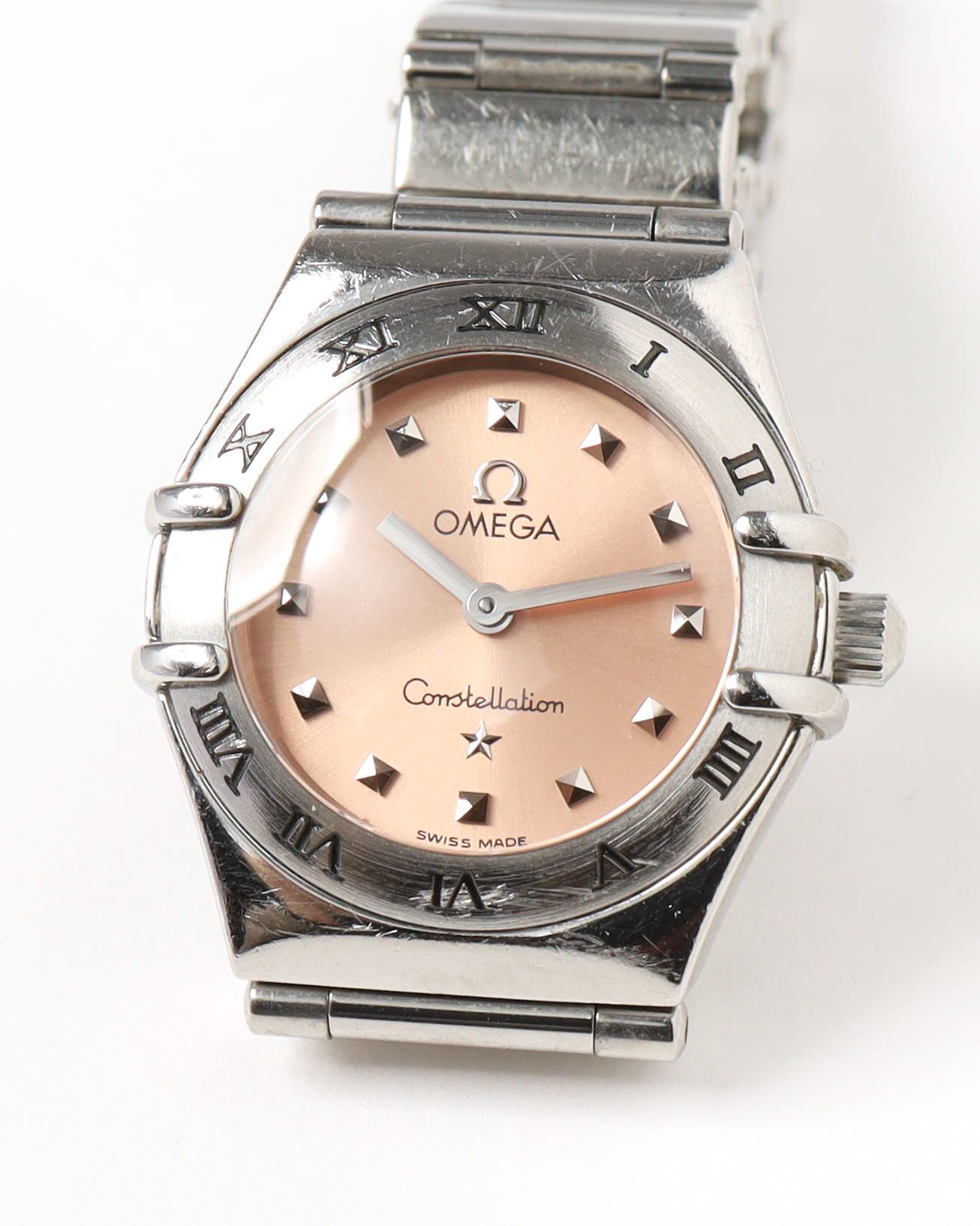 Omega Constellation 22,5mm Ref 1561.61 Full Set 1998 Watch In Pink