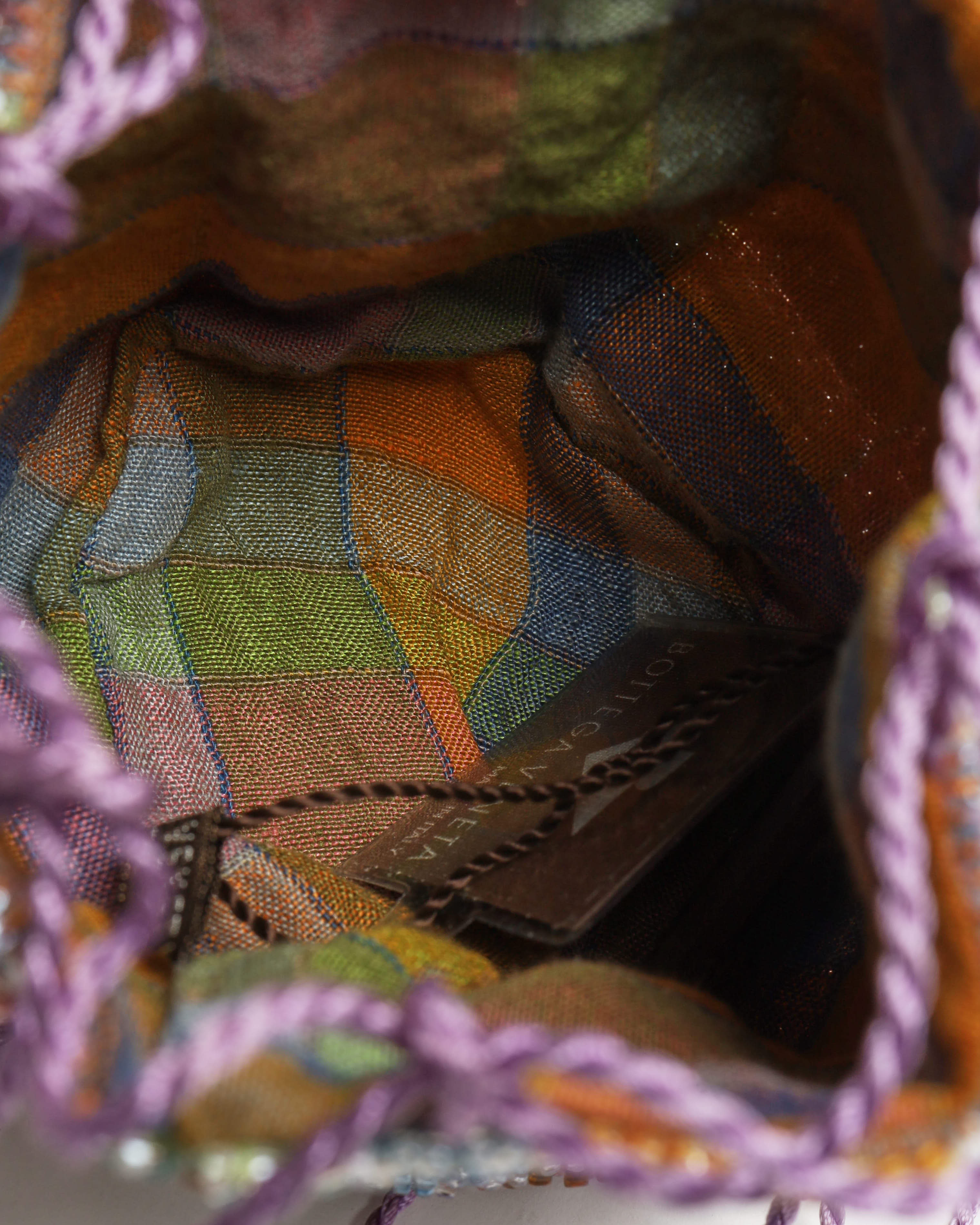 Bottega Veneta Mini Beads Pouch Bag In Multi