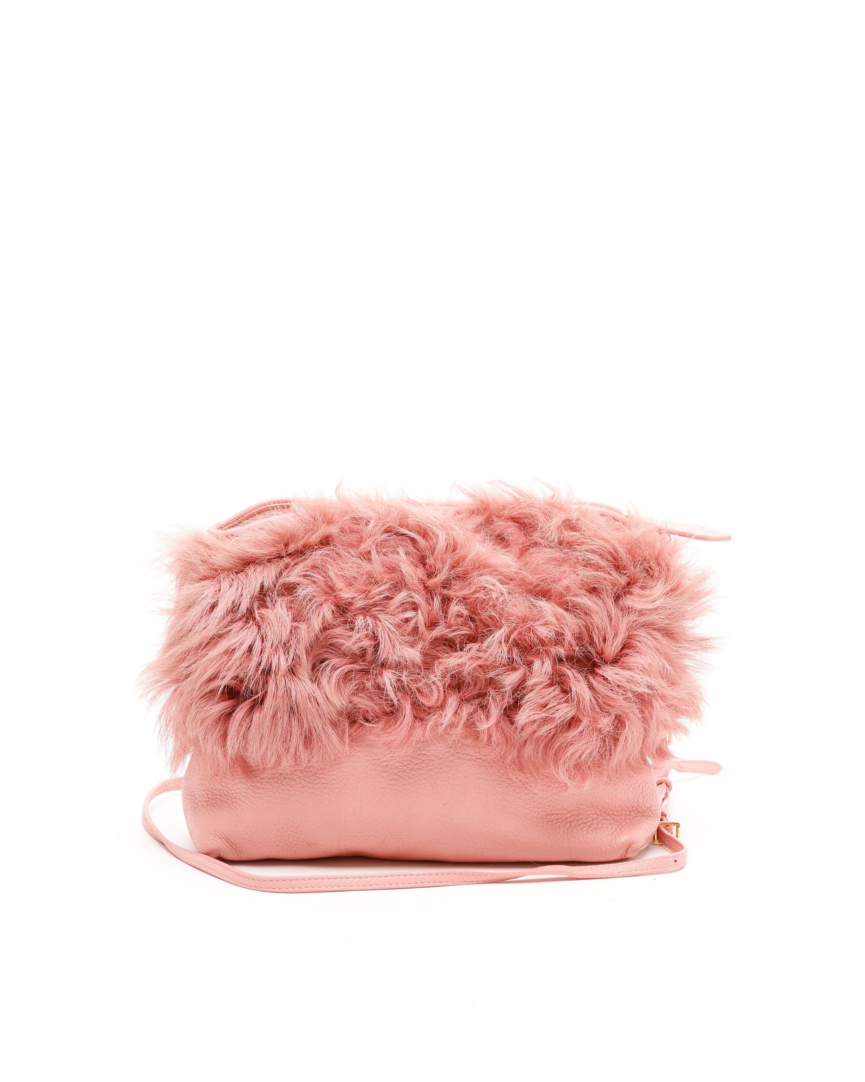 Burberry Shearling Bag