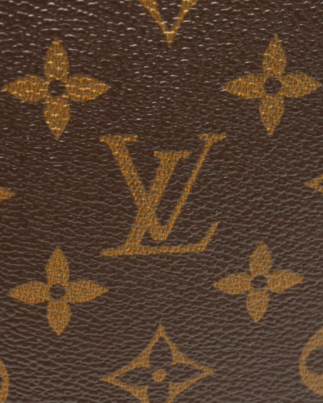 Pre-owned Louis Vuitton Monogram Looping Gm Shoulder Bag In Brown