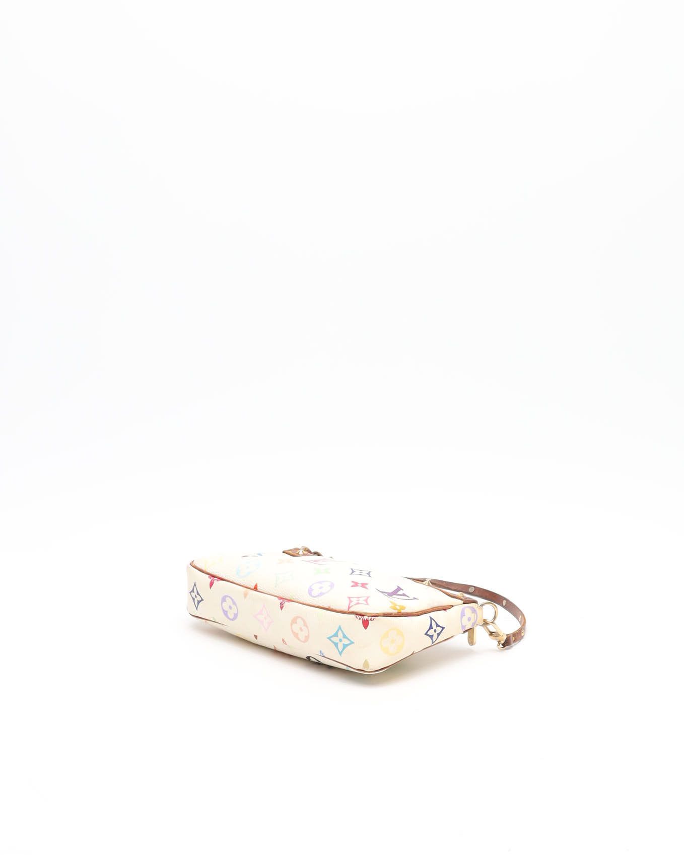 Pre-owned Louis Vuitton Murakami Pochette Accessoires Bag In Multi