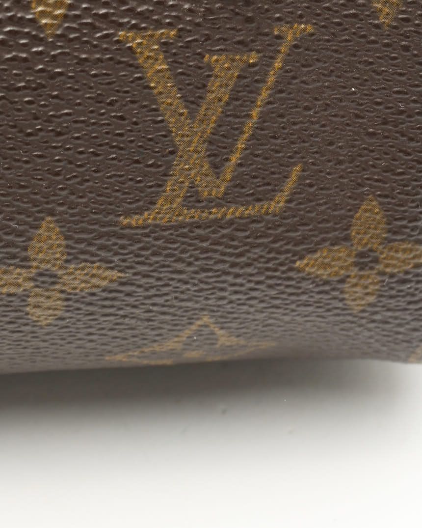 Pre-owned Louis Vuitton Monogram Nano Speedy Bag In Brown