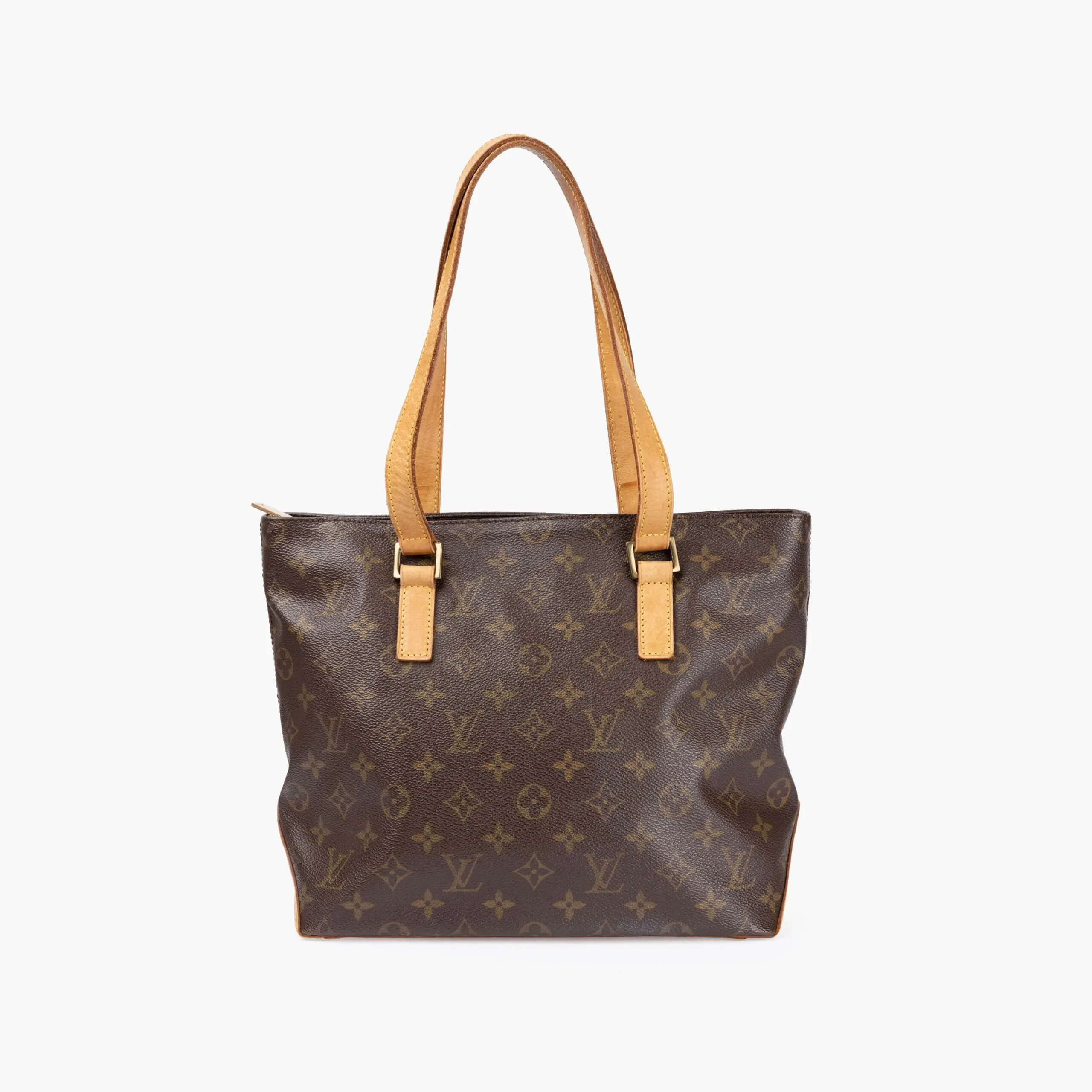 LOUIS VUITTON Monogram Cabas Mezzo Shoulder Bag