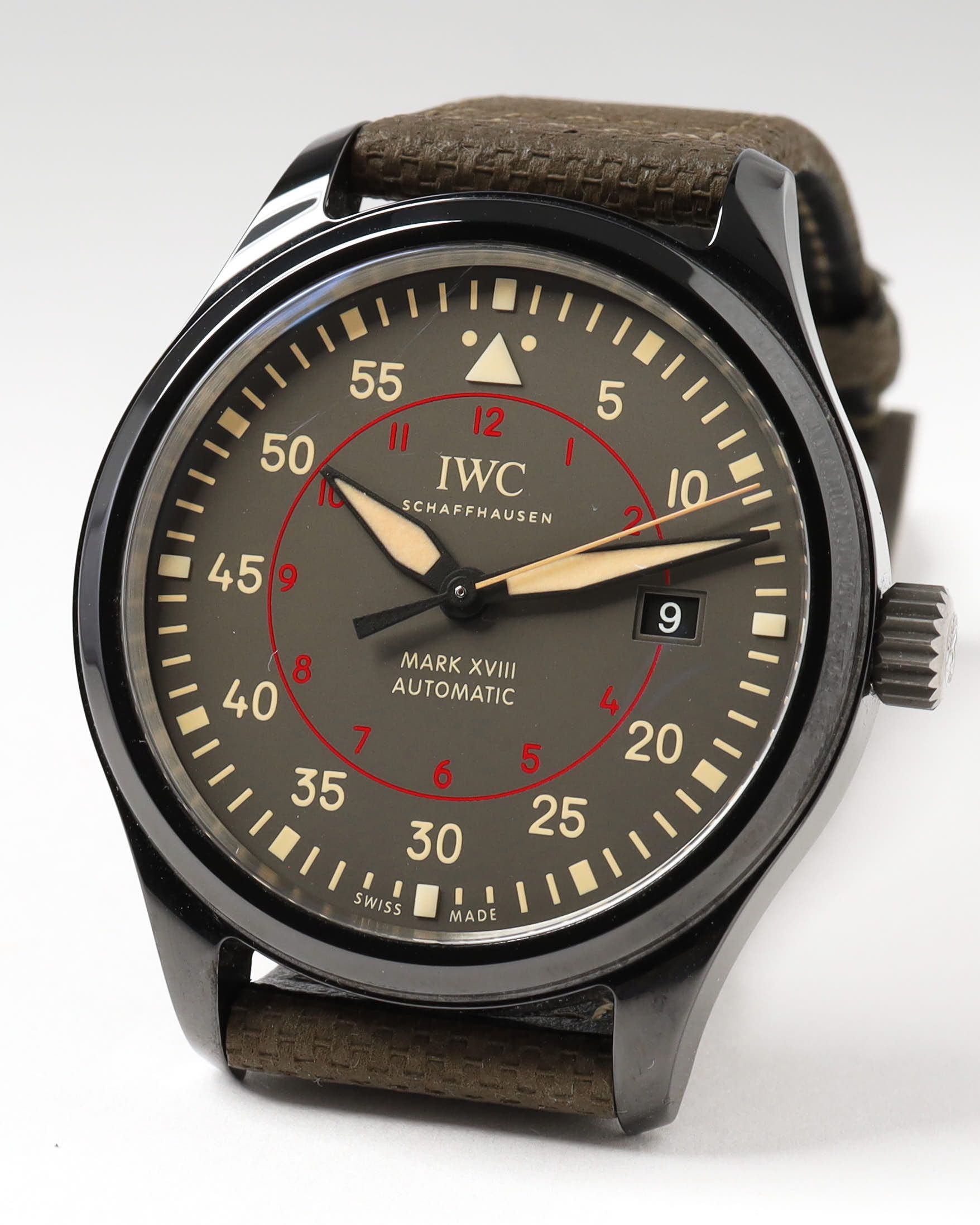 Iwc Schaffhausen Iwc Pilot Mark Xviii Top Gun Miramar 41mm Ref Iw324702 Watch In Brown