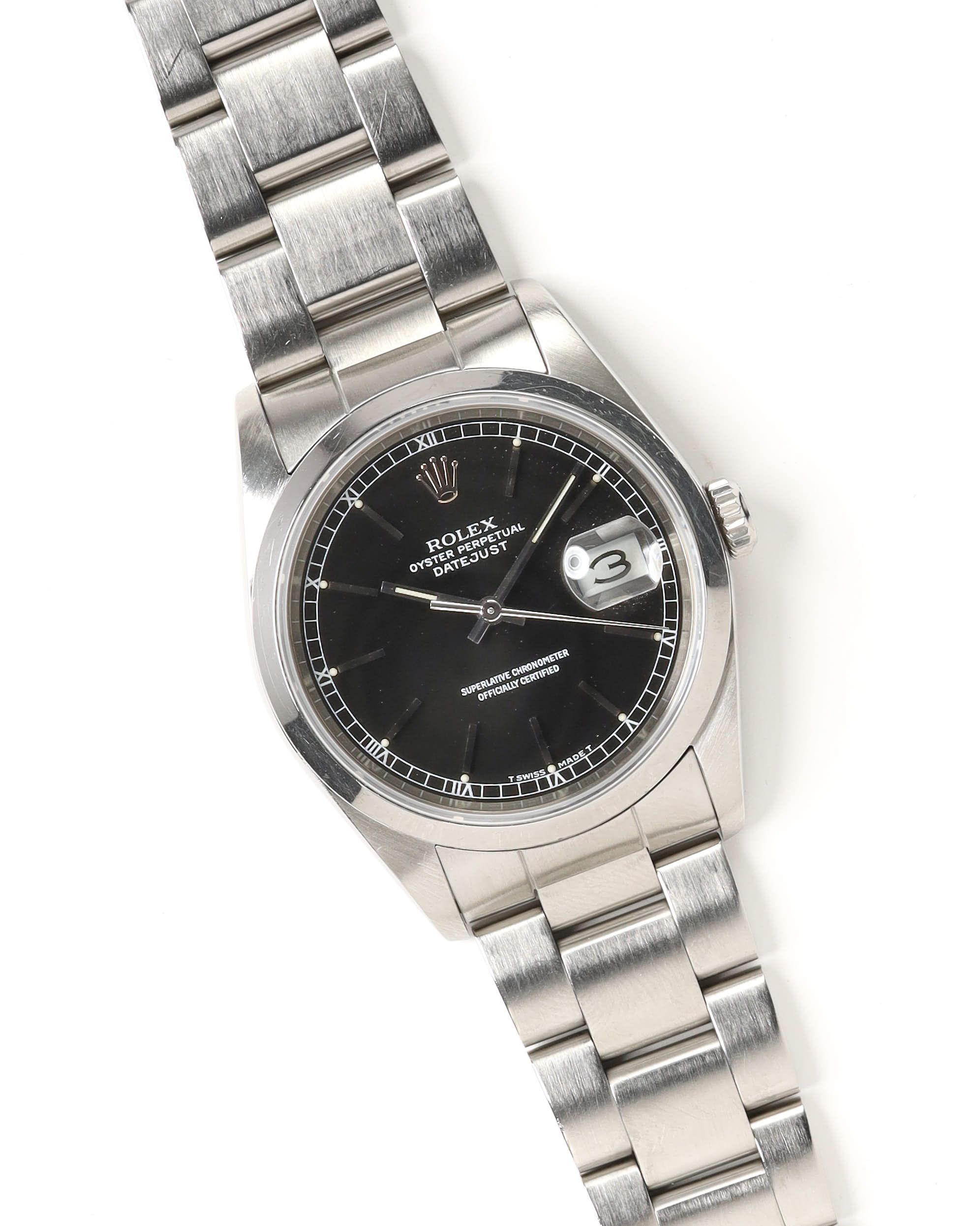 Rolex Datejust 36mm Ref 16200 Full Set 1989 Watch In Multi