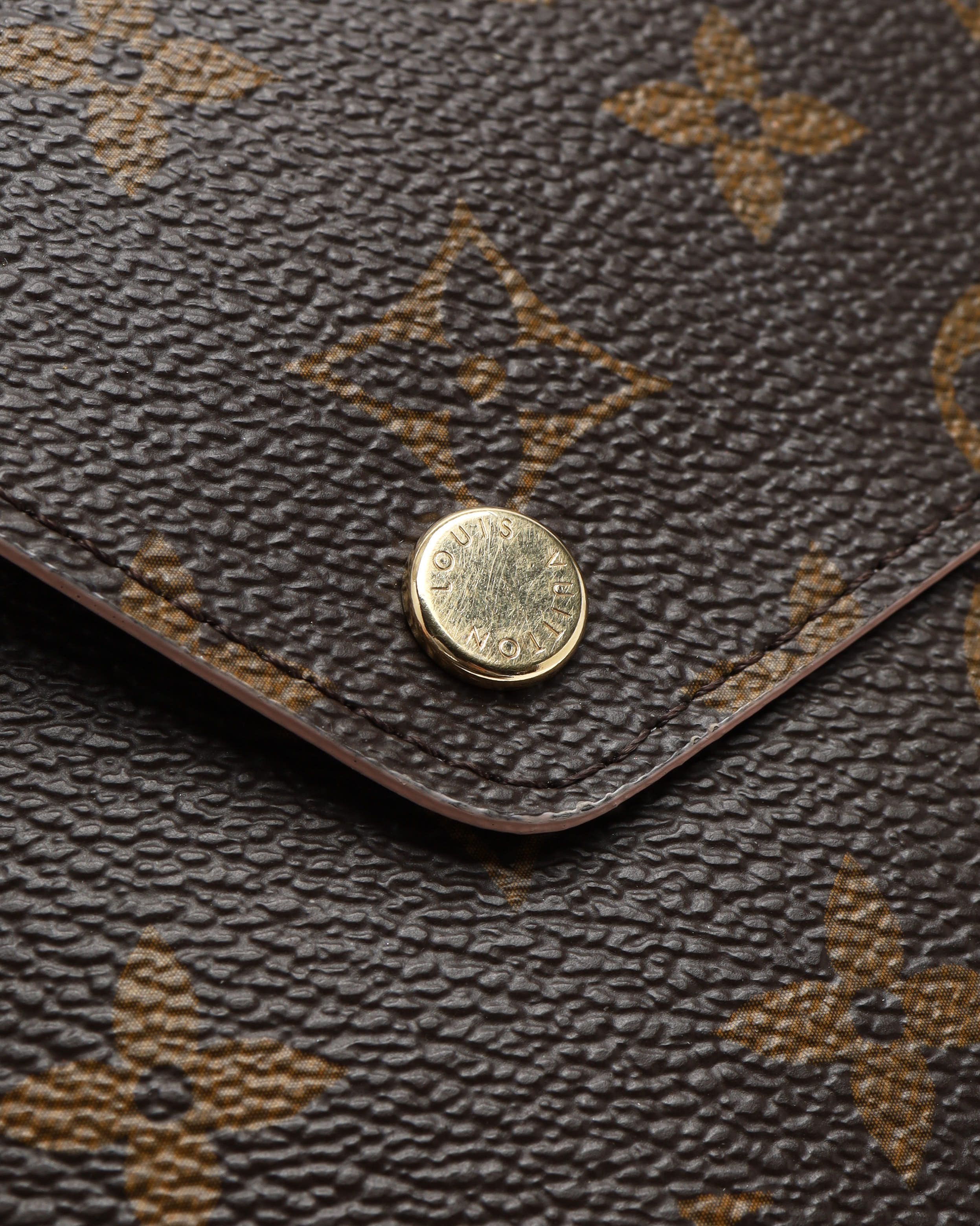 Pre-owned Louis Vuitton Monogram Kirigami Pochette In Brown