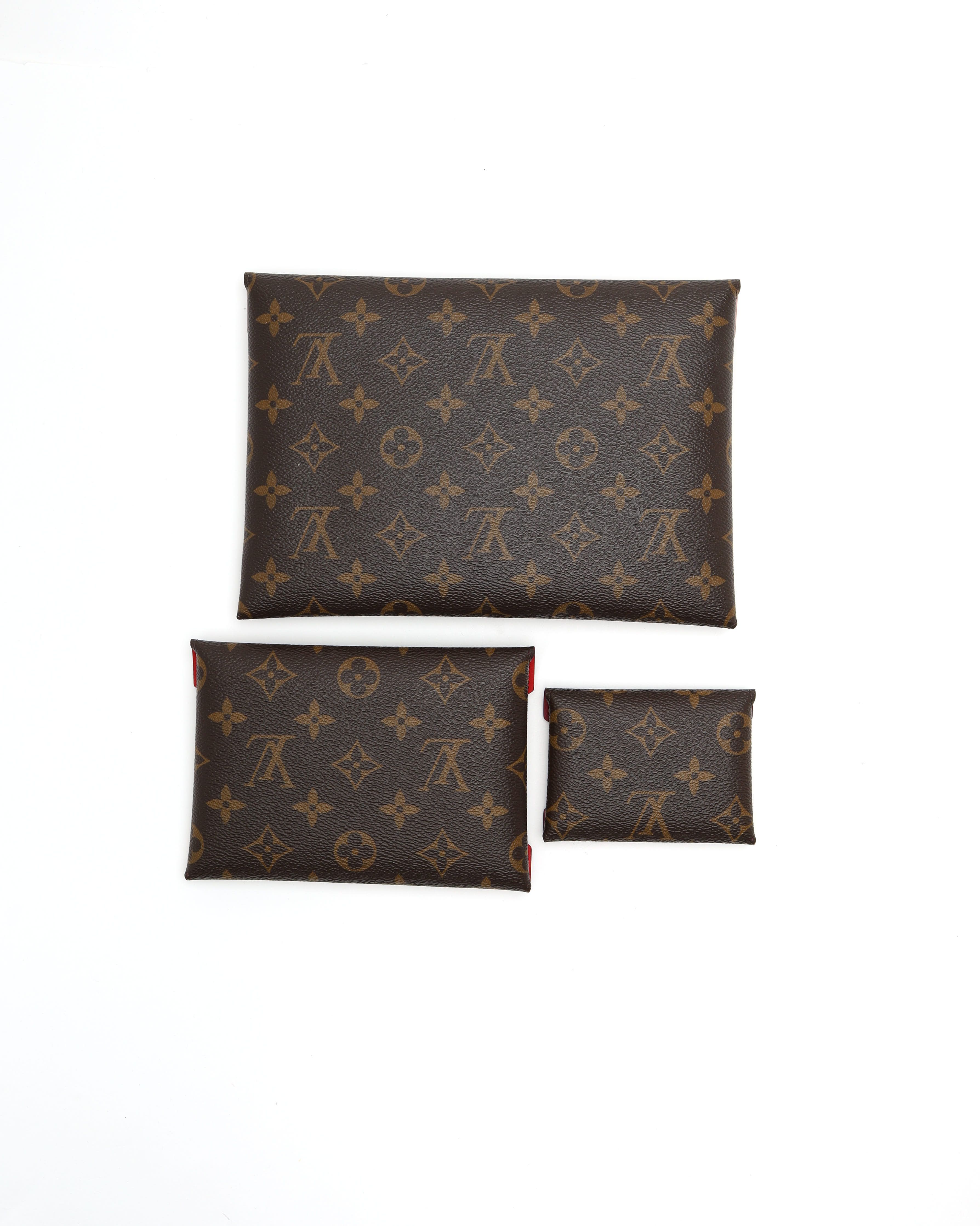 Pre-owned Louis Vuitton Monogram Kirigami Pochette In Brown