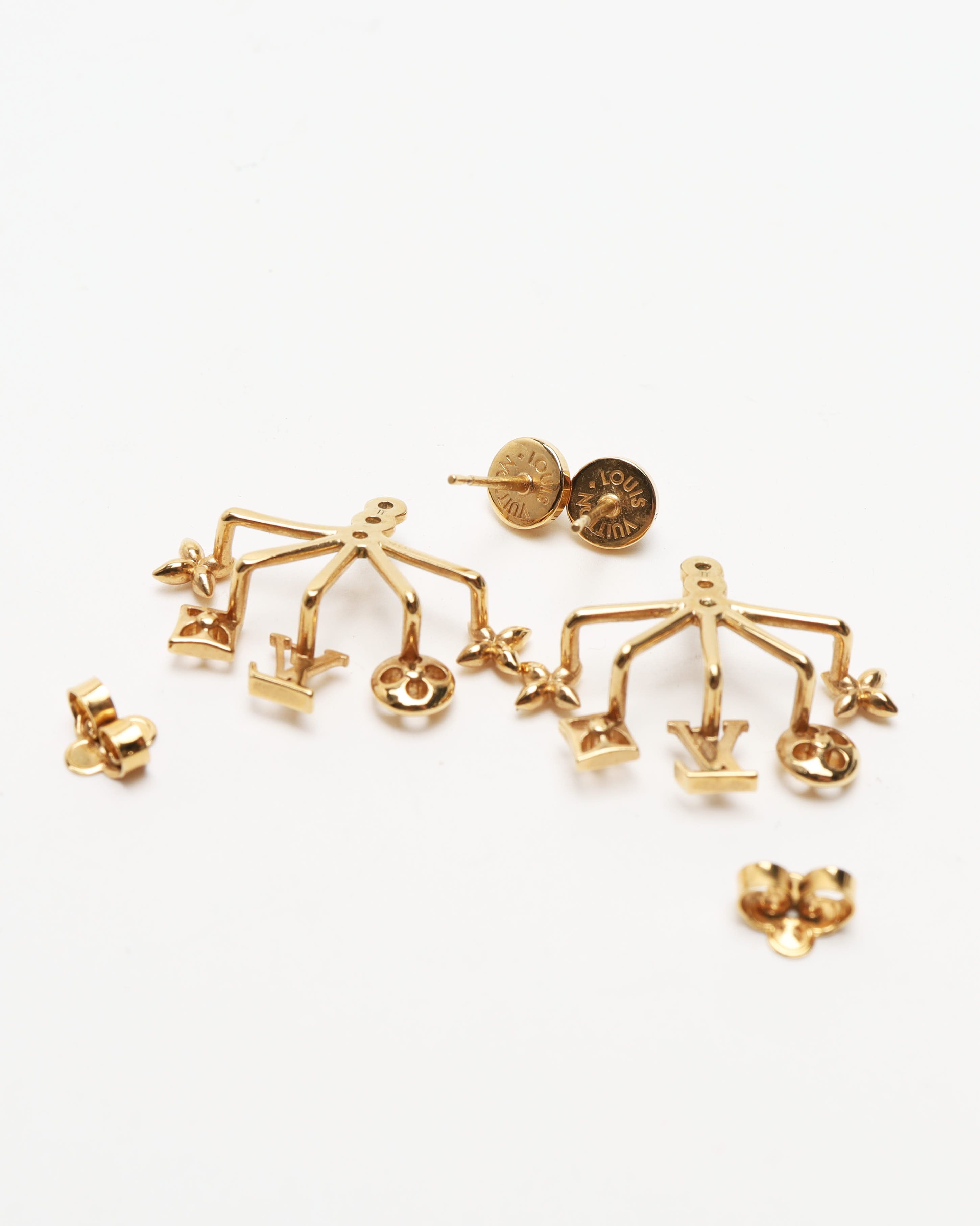 Pre-owned Louis Vuitton Cruiser Earring In Multi