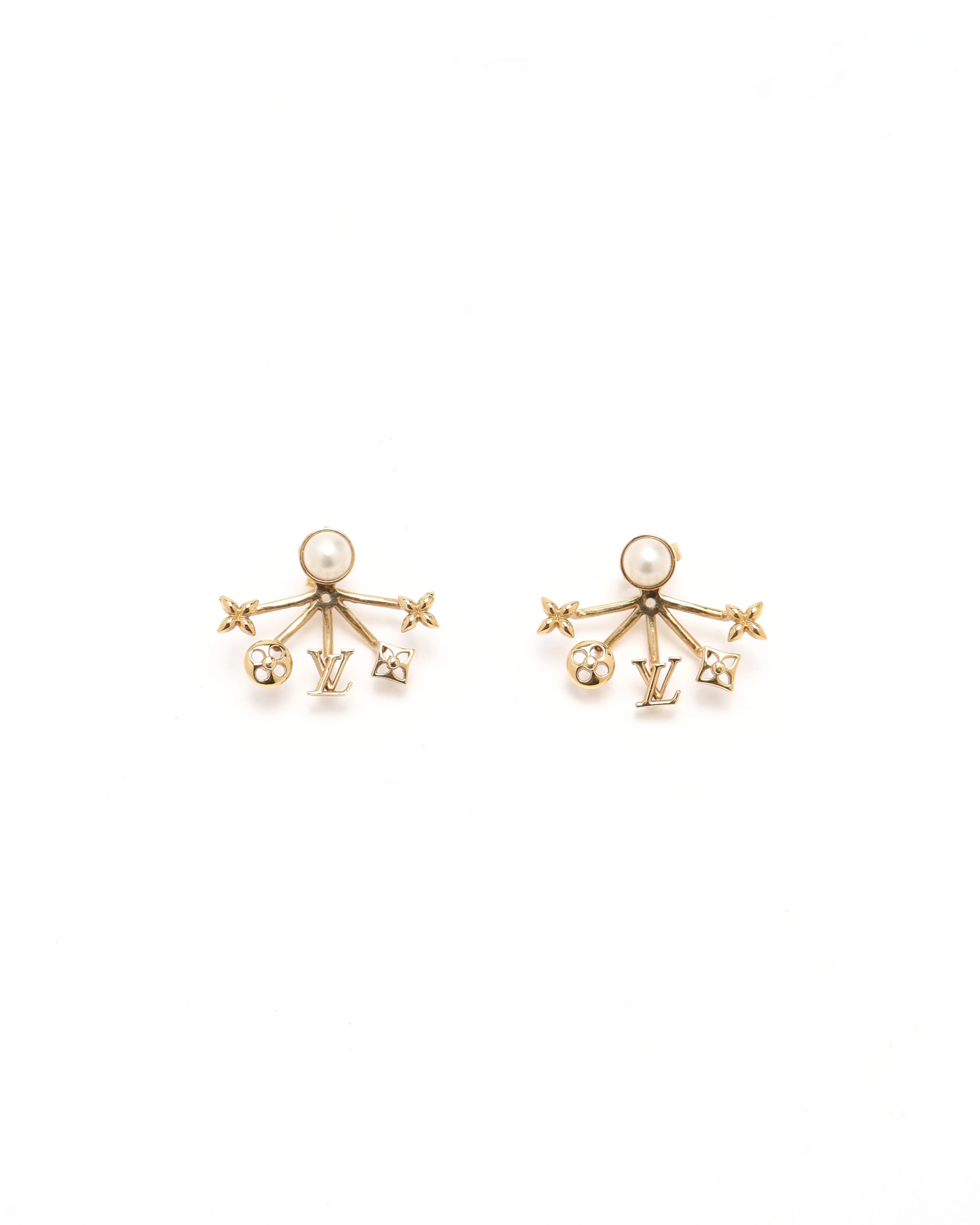 Pre-owned Louis Vuitton Cruiser Earring In Multi