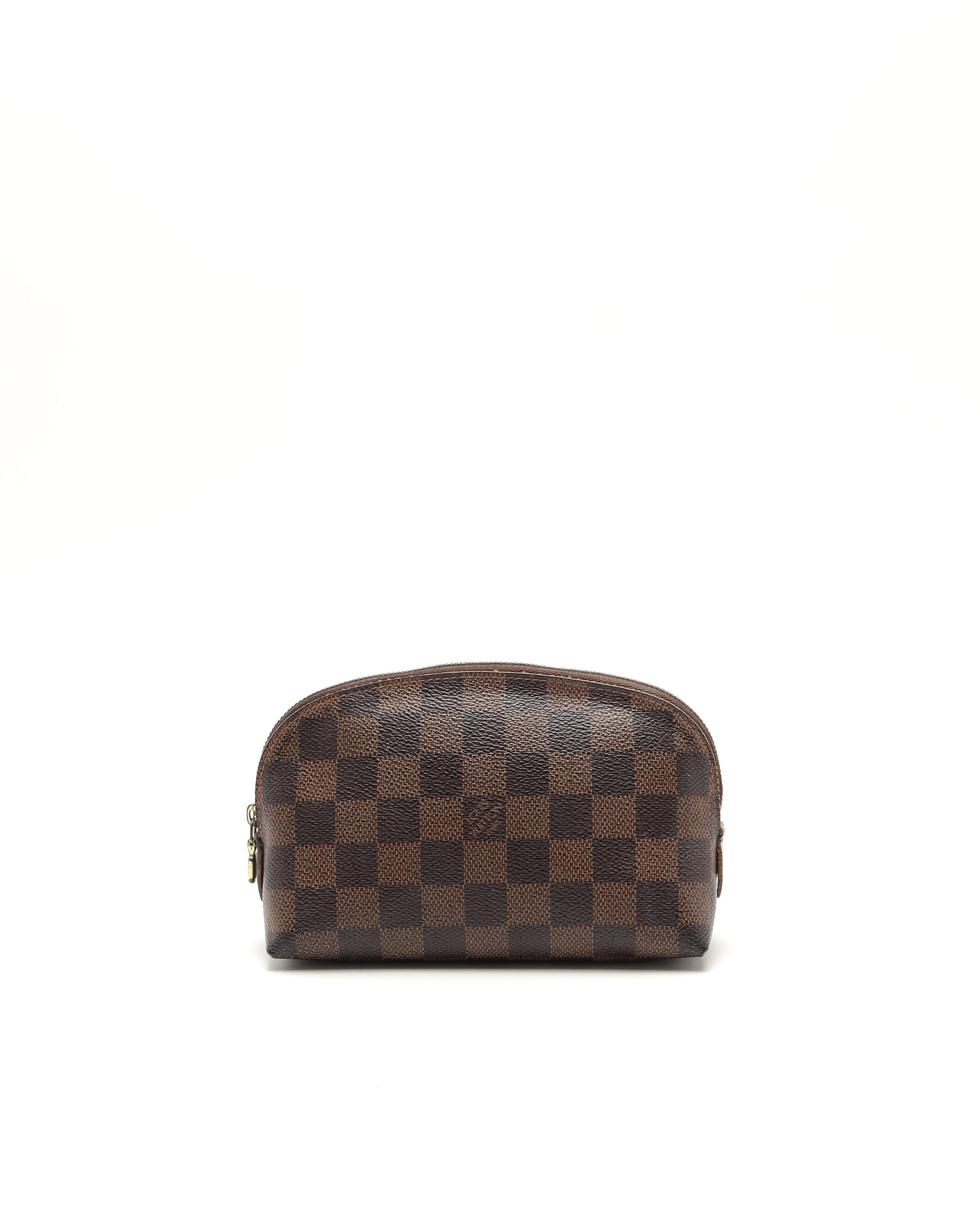 Pre-owned Louis Vuitton Damier Cosmetic Pouch In Brown