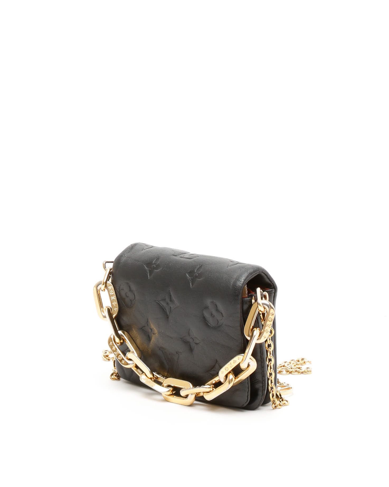 Pre-owned Louis Vuitton Coussin Bag In Black