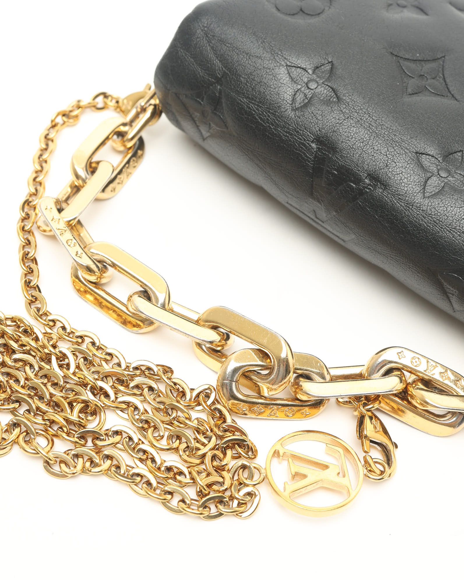 Pre-owned Louis Vuitton Coussin Bag In Black