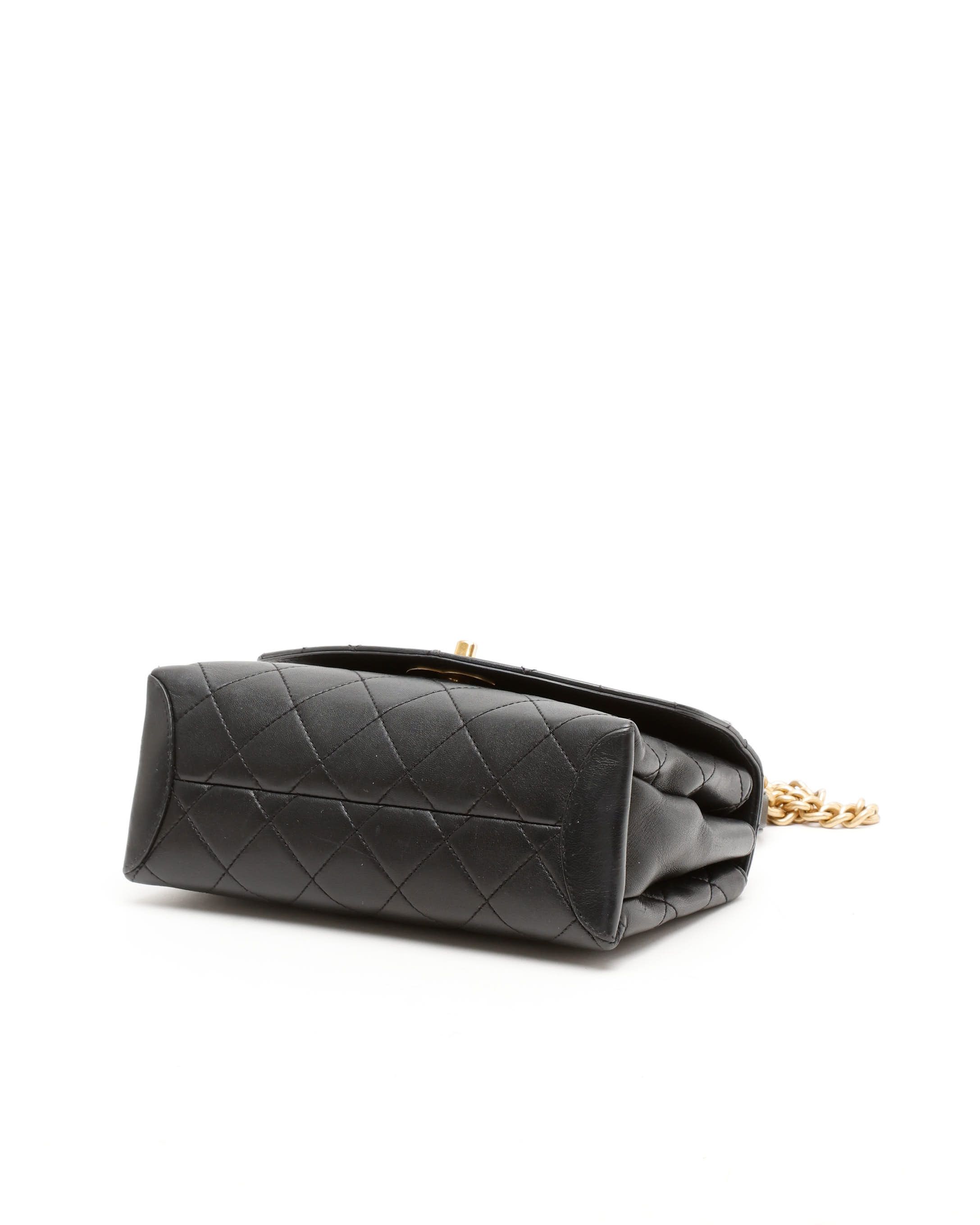 CHANEL Pre-owned Cc Trendy Top Handle Bag In Black