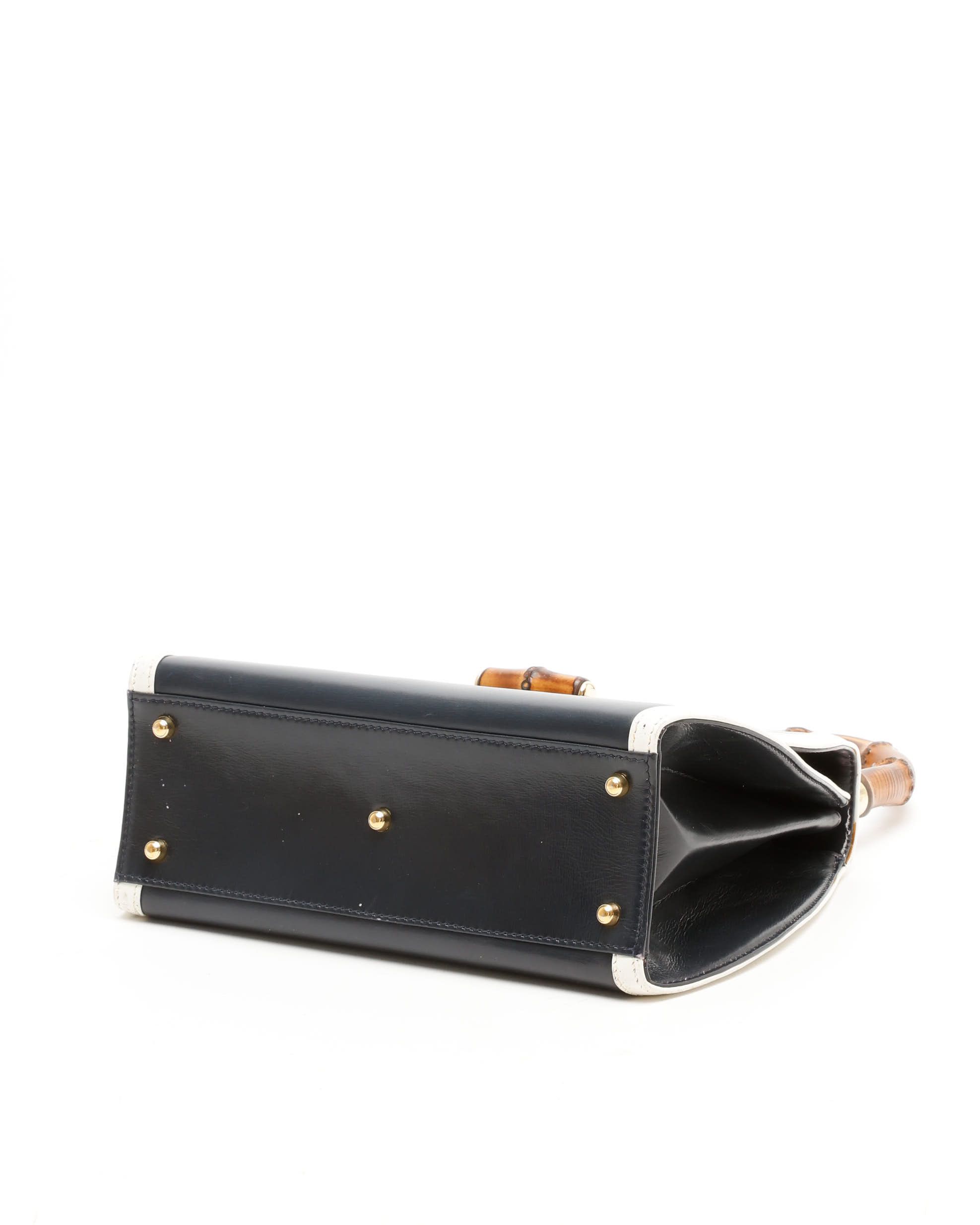 Gucci Bamboo Top Handle Bag In Multi