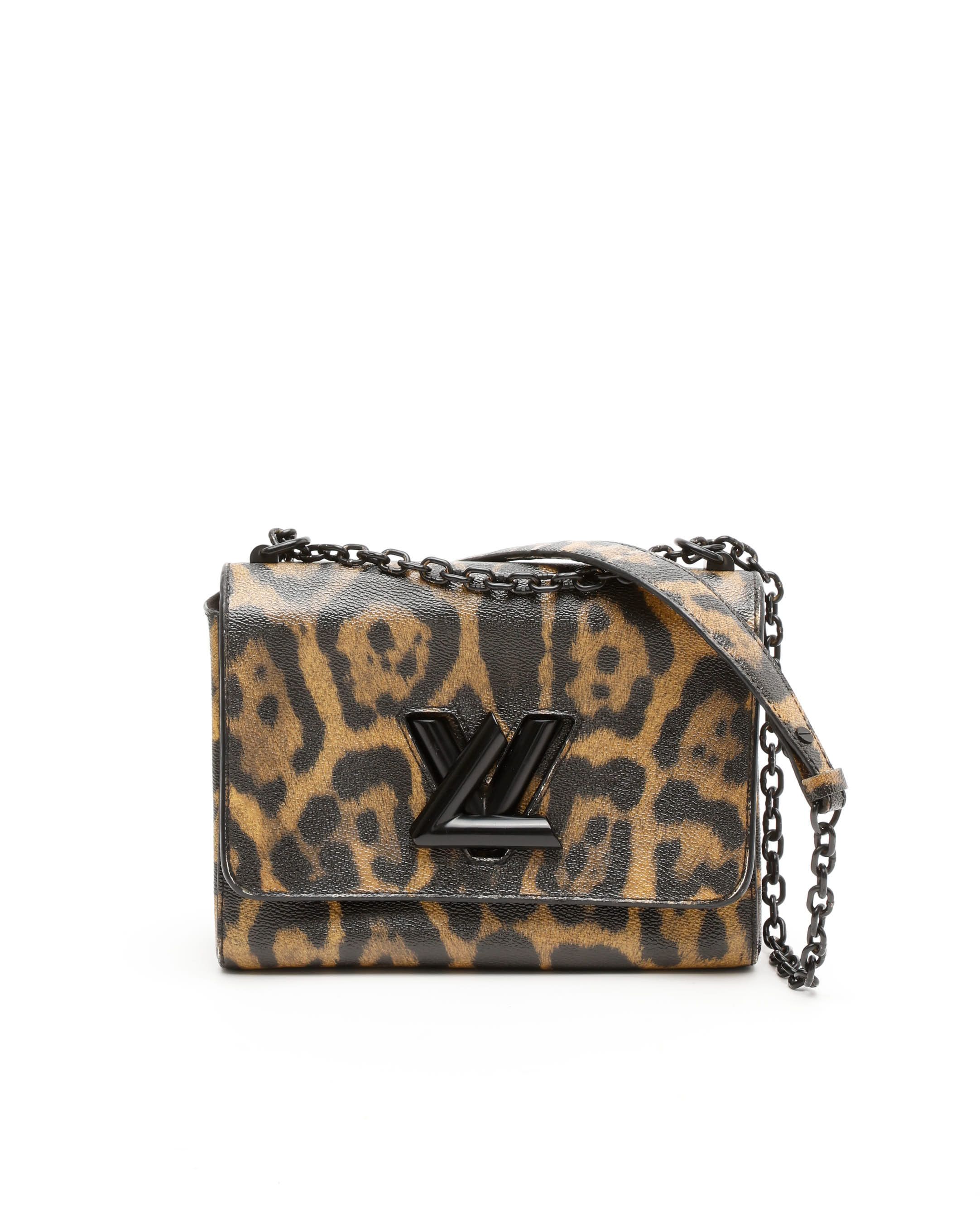 LOUIS VUITTON Pre-owned Leopard Twist Mm Bag In Multi