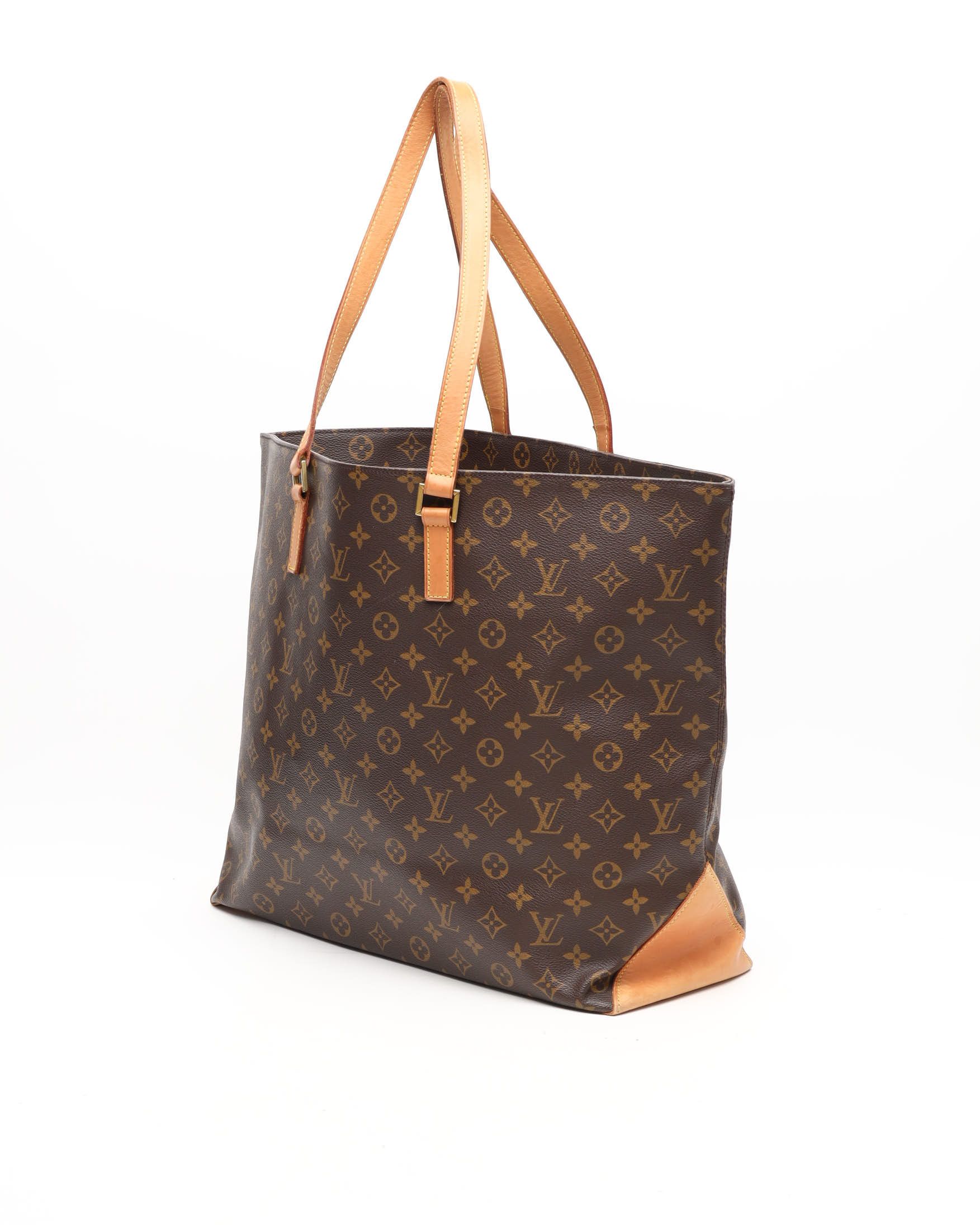 LOUIS VUITTON Pre-owned Monogram Cabas Alto Tote Bag In Brown