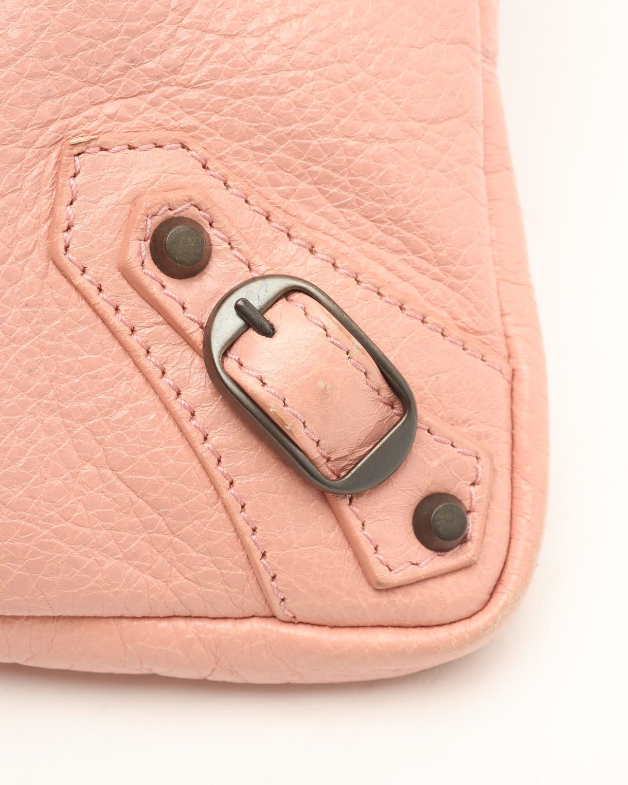 Balenciaga Le City Crossbody Bag In Pink