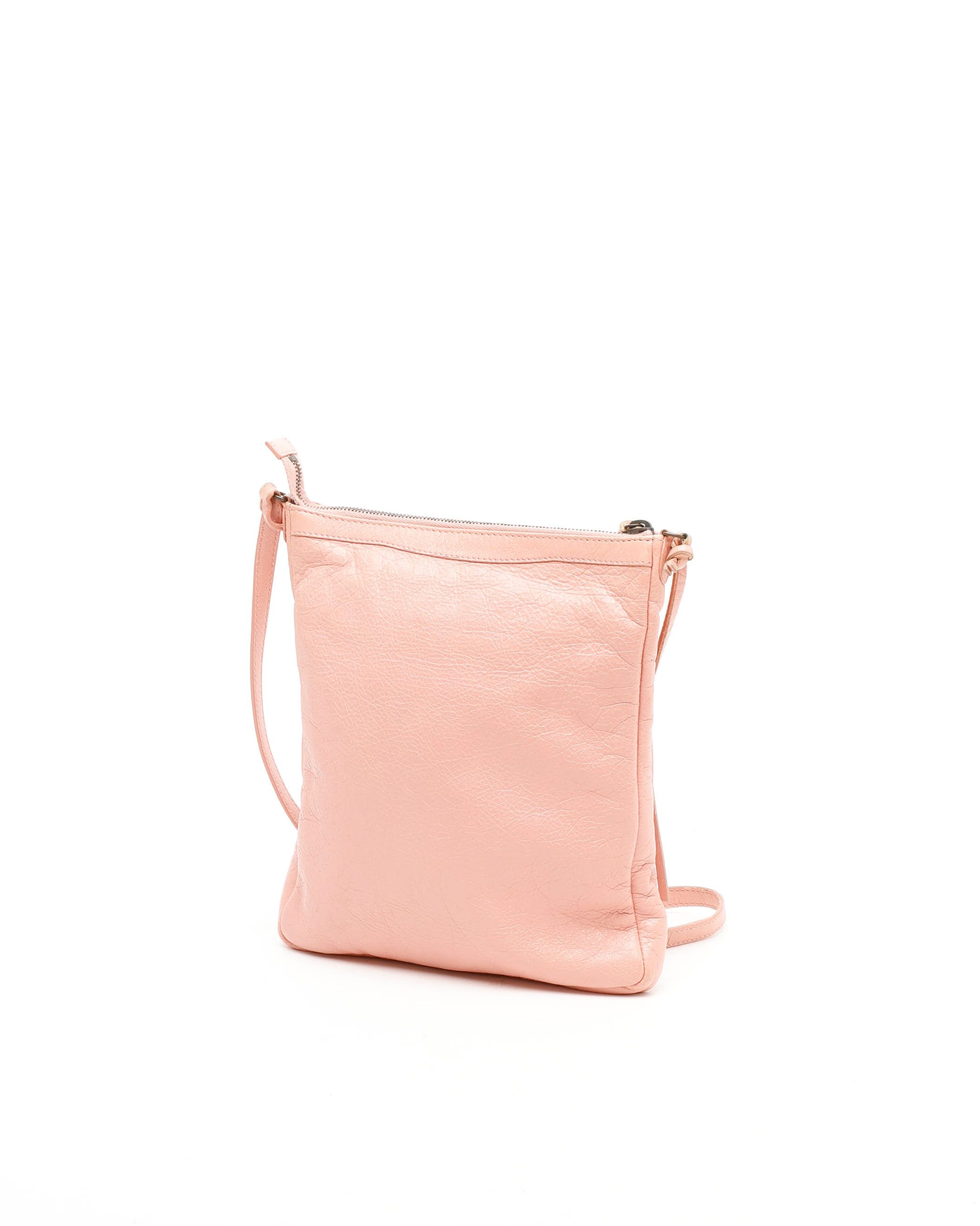 Balenciaga Le City Crossbody Bag In Pink