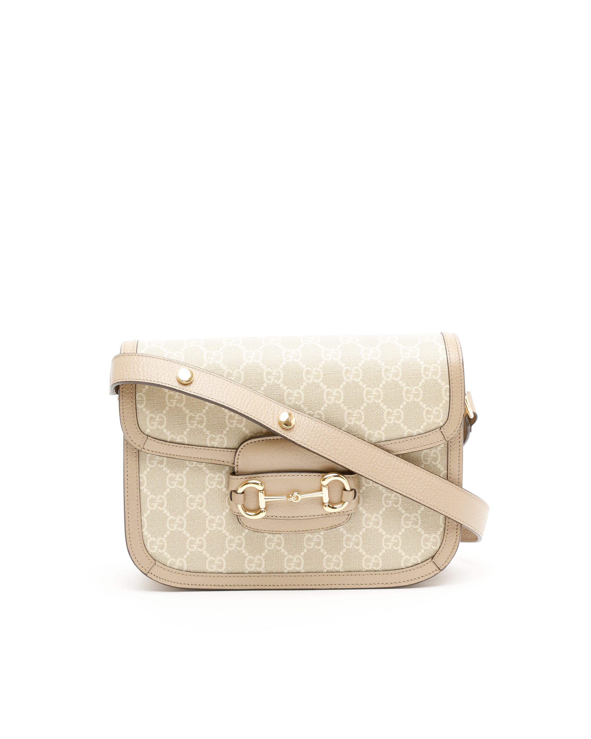 Gucci Medium Horsebit 1955 Bag In Sand