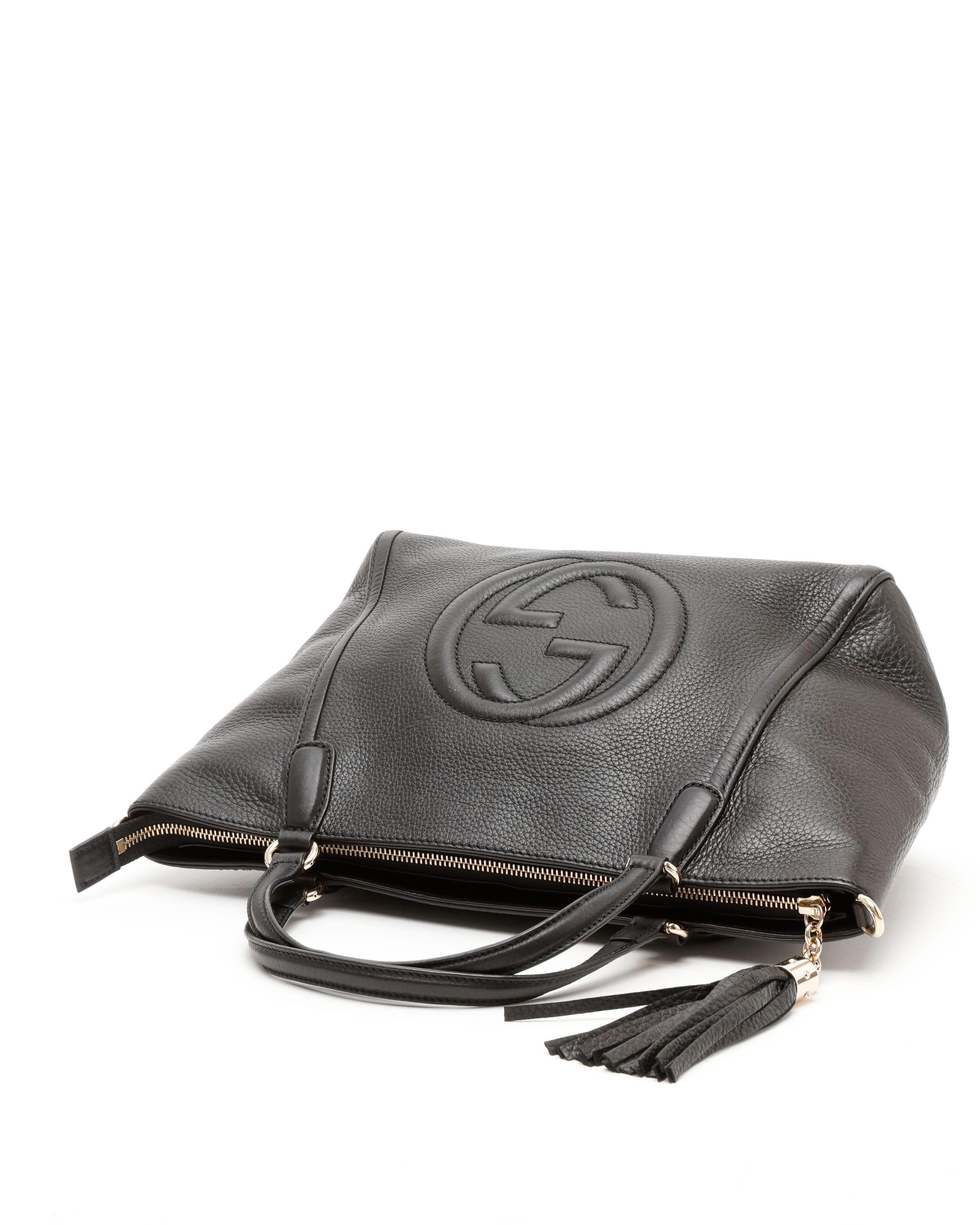 Gucci Gg Soho Handbag In Black