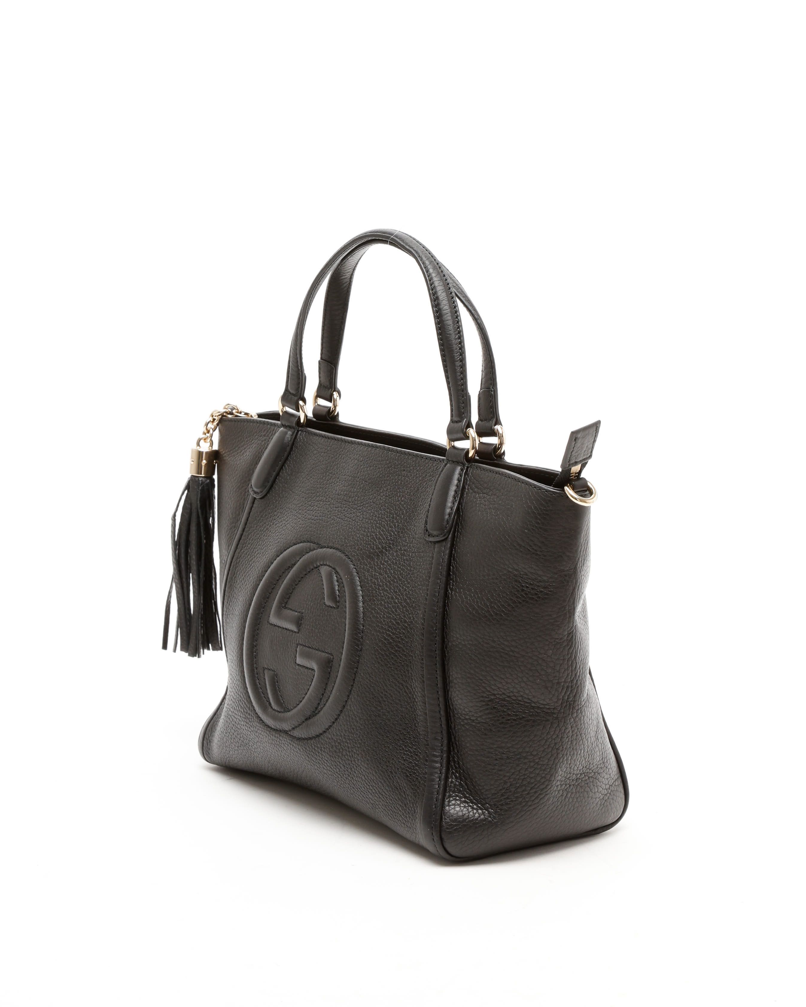 Gucci Gg Soho Handbag In Black