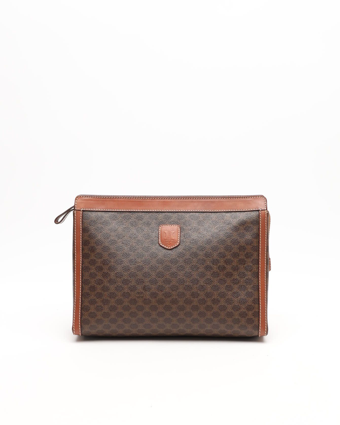 Céline Macadam Clutch Bag