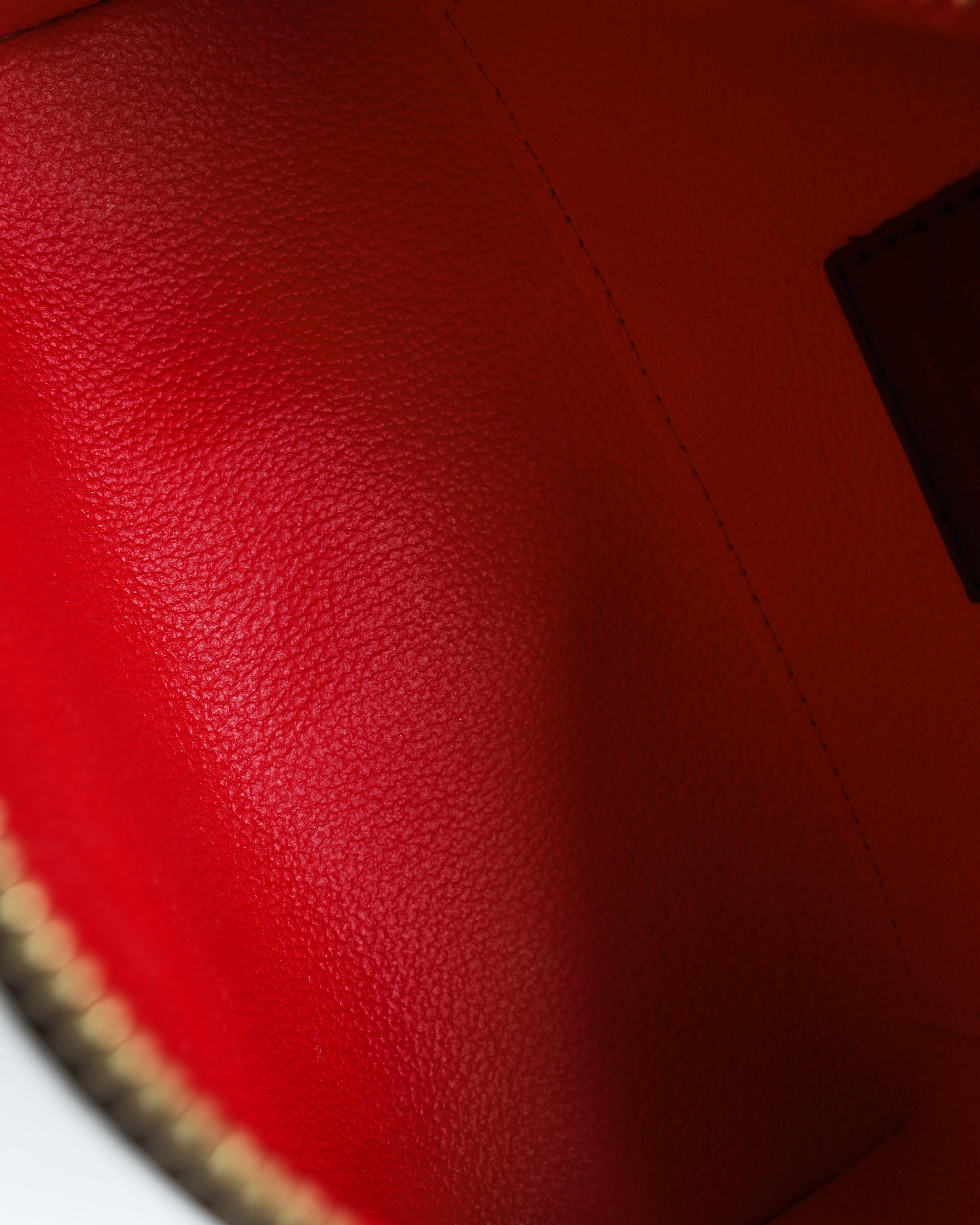 Pre-owned Louis Vuitton Damier Cosmetic Pouch In Brown