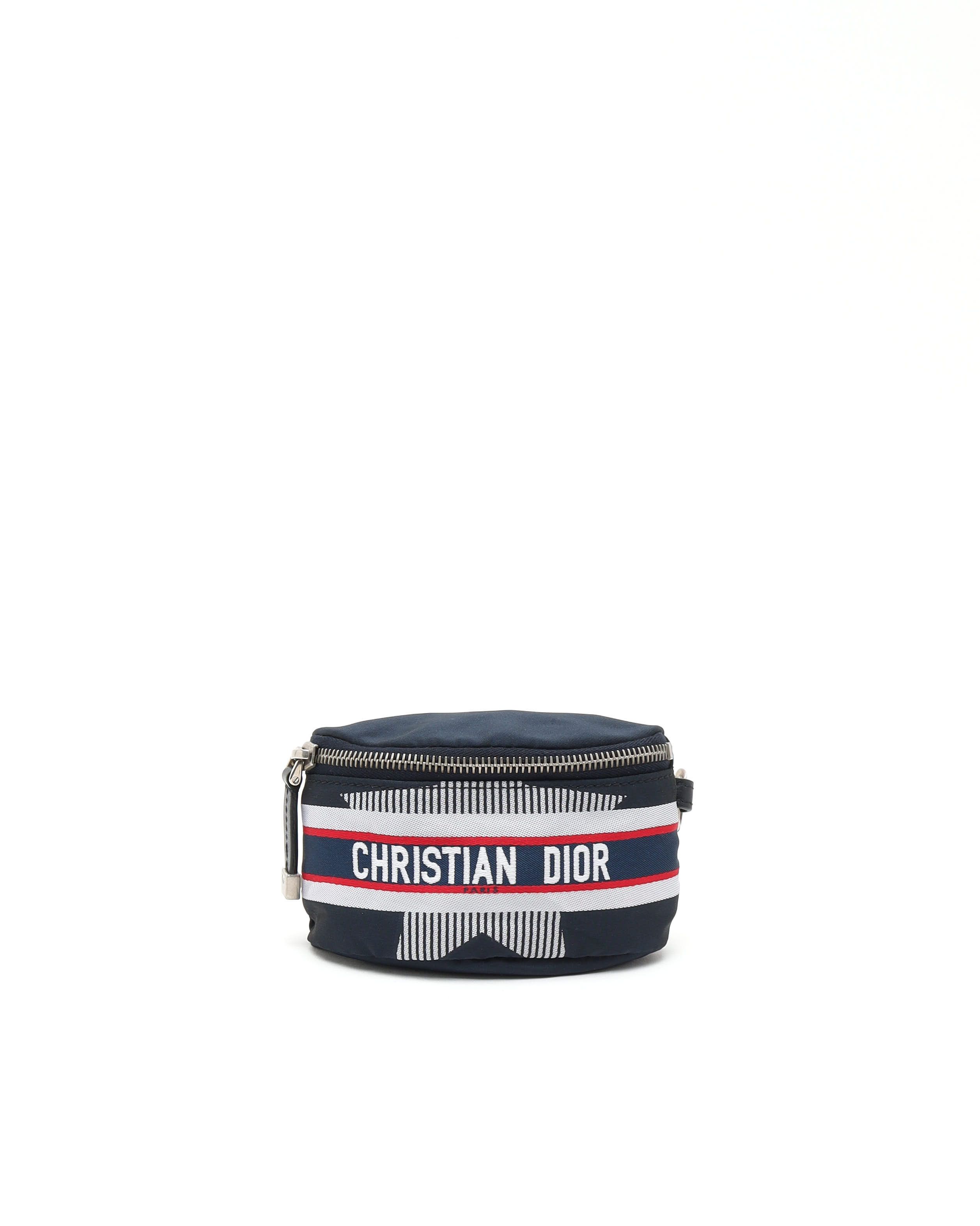 Dior Christian Alps Capsule Pouch In Blue