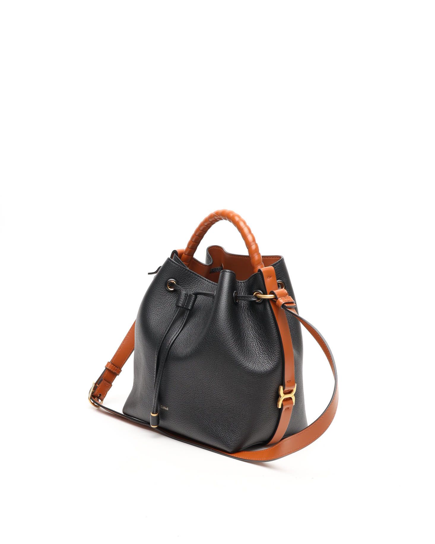 Chloé Bucket Bag In Black