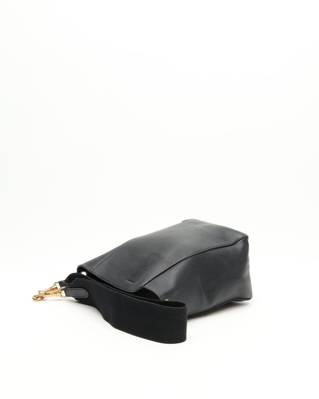 Celine Céline Small Seau Sangle Bucket Bag In Black