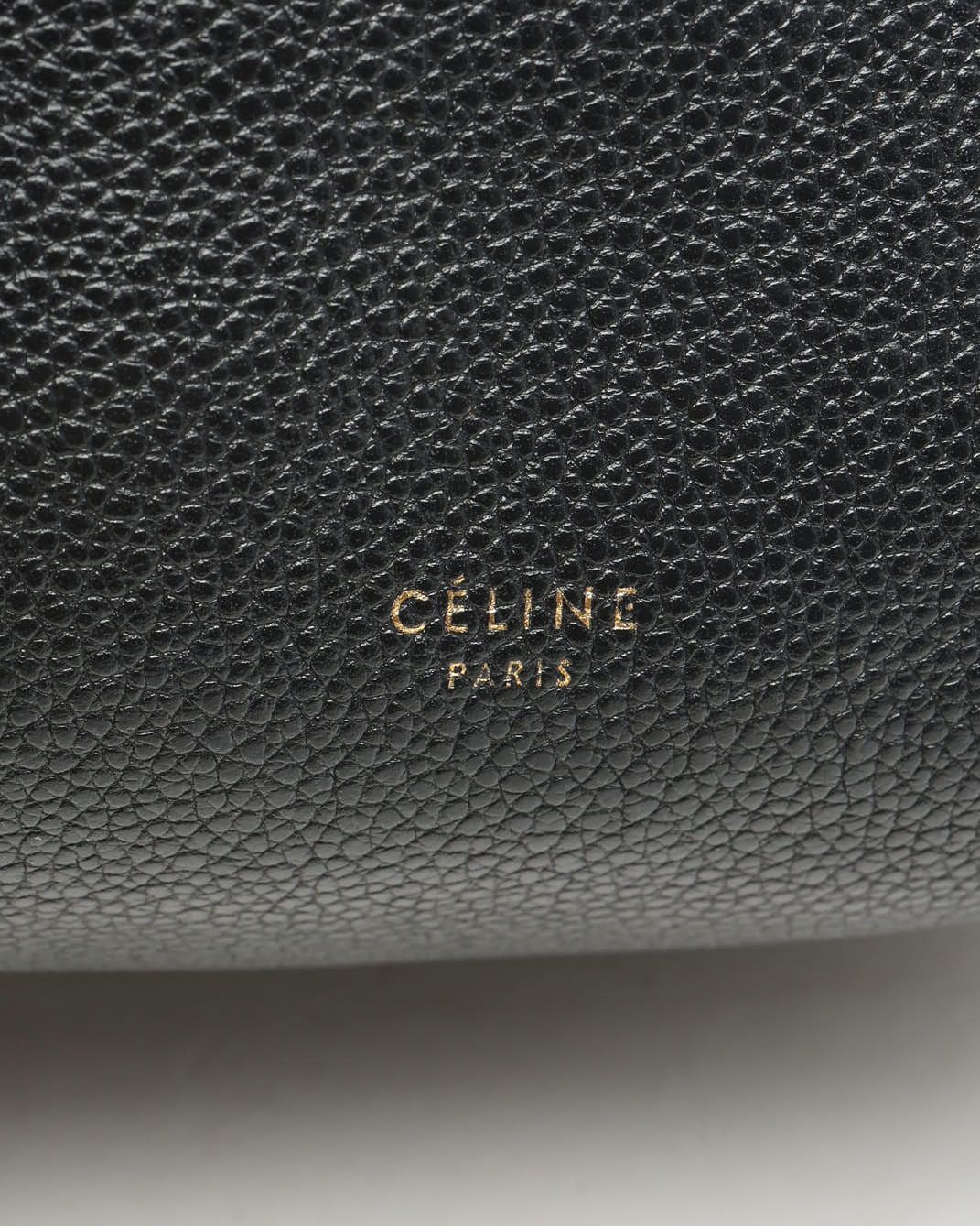 Celine Céline Small Seau Sangle Bucket Bag In Black