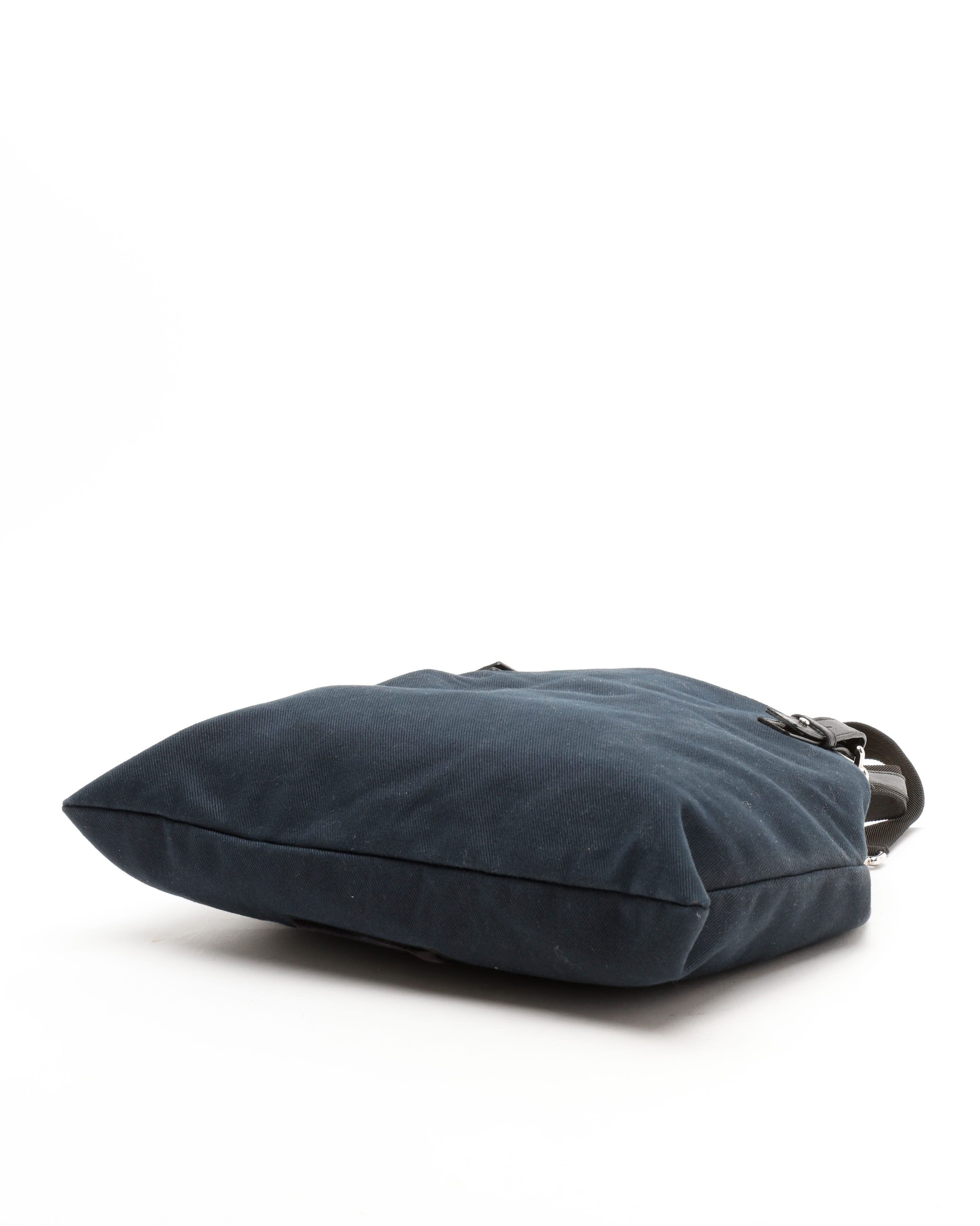 Saint Laurent Kahala Tote Bag In Blue