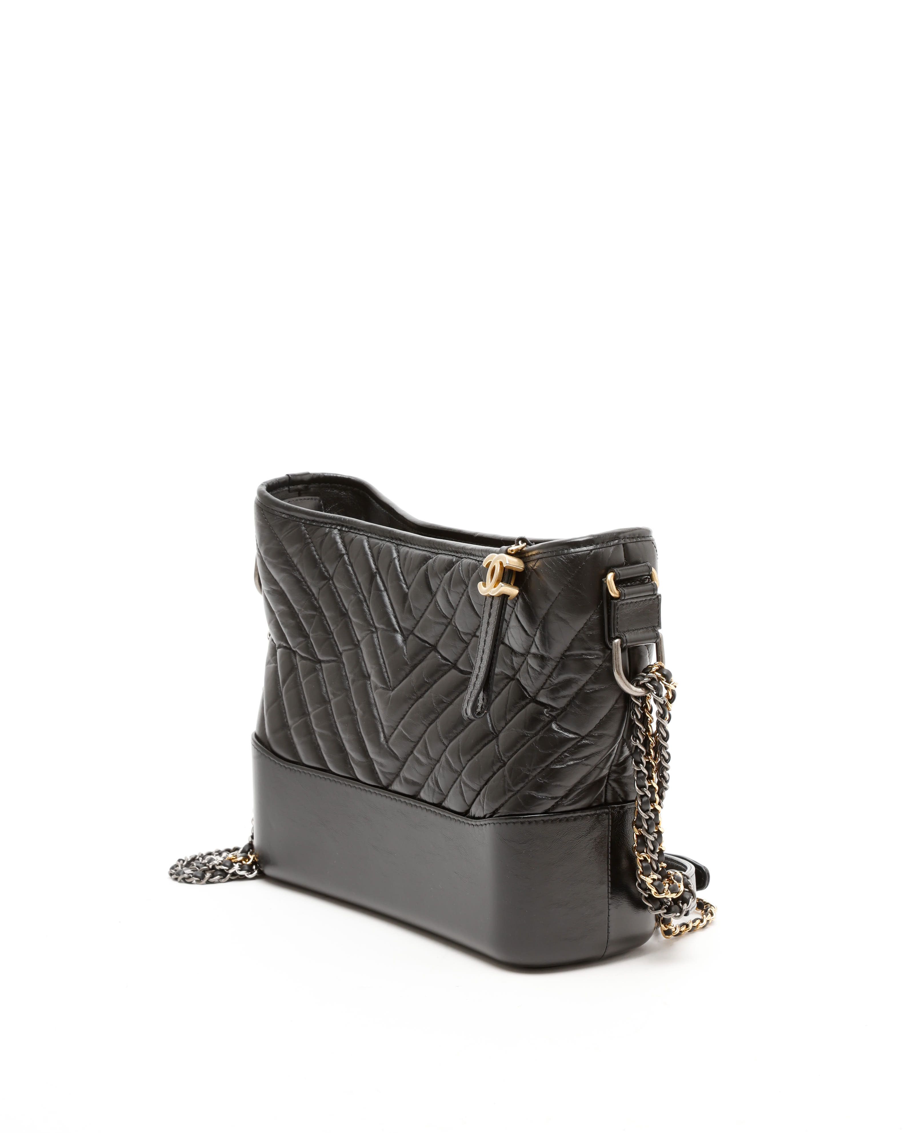 CHANEL Pre-owned Medium Gabrielle Bag In Black