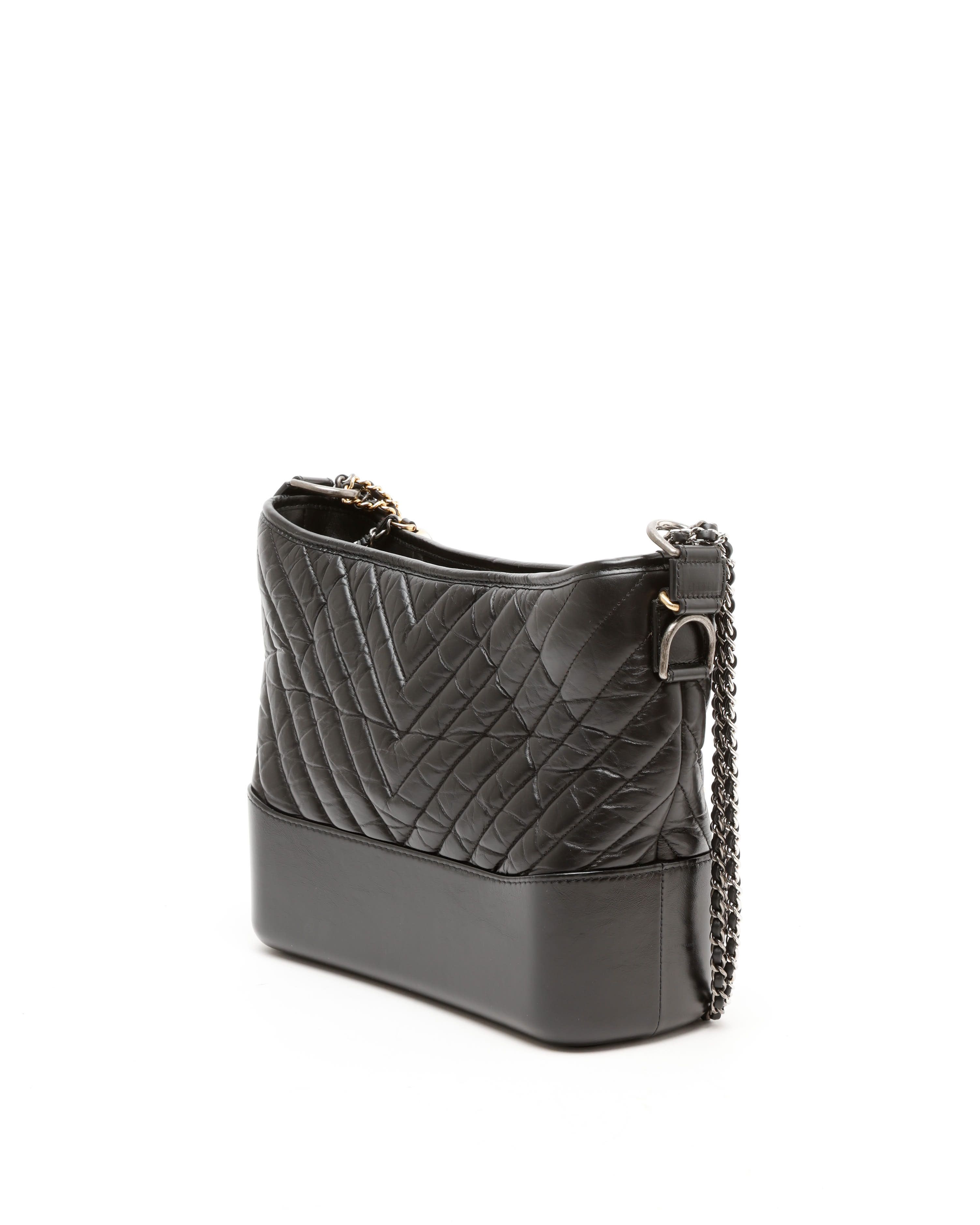 CHANEL Pre-owned Medium Gabrielle Bag In Black