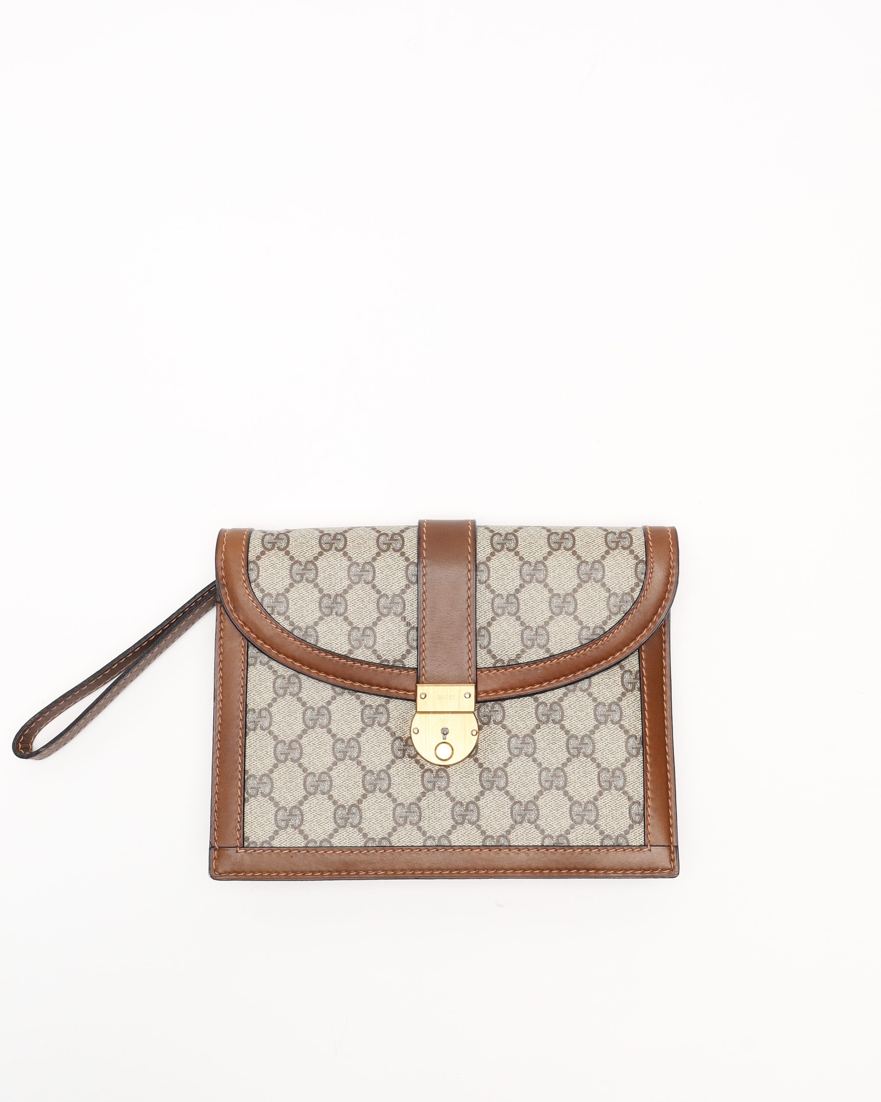 Gucci GG Supreme Ophidia Clutch Bag