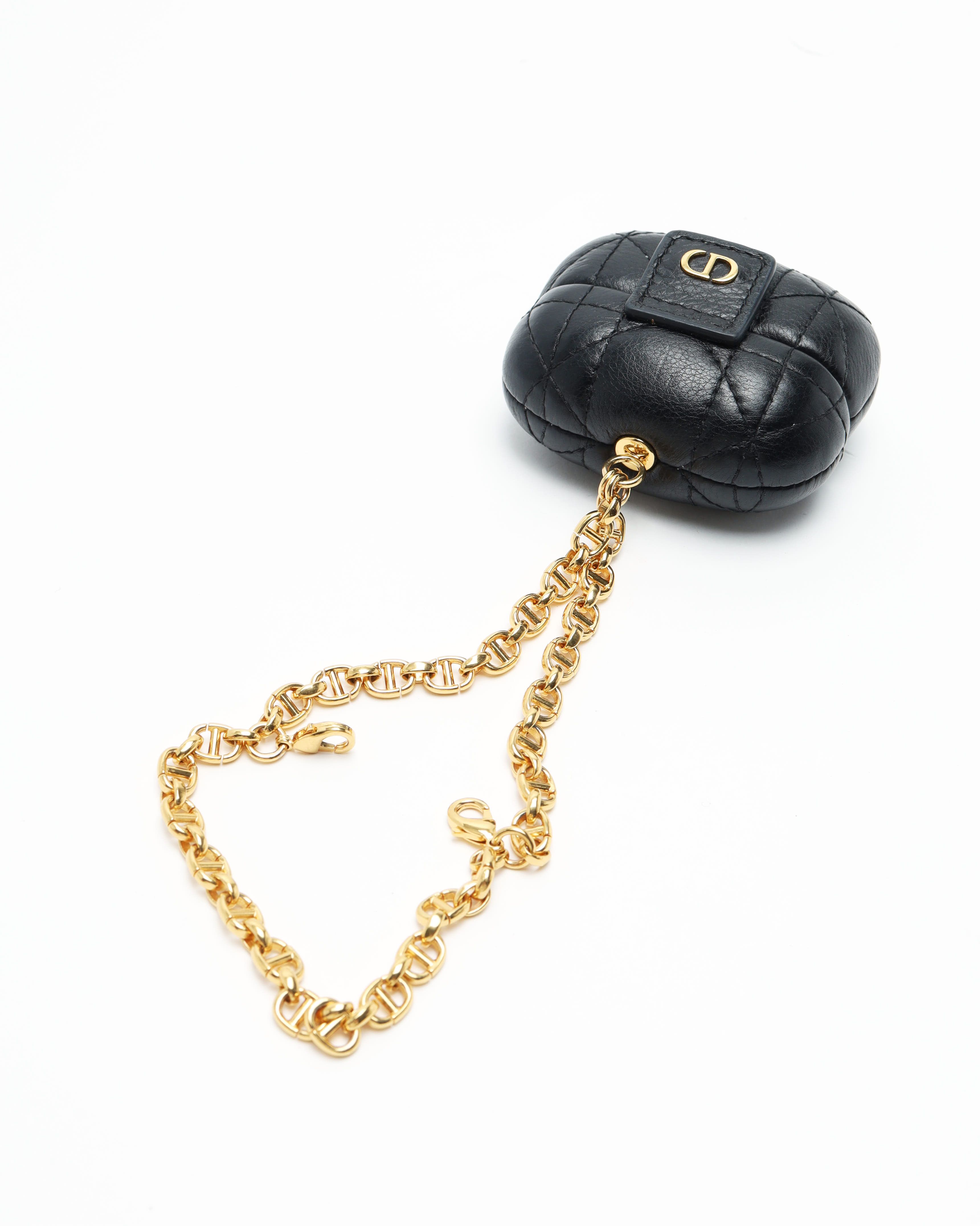 Dior Christian Canage Airpods Pro Case In Black