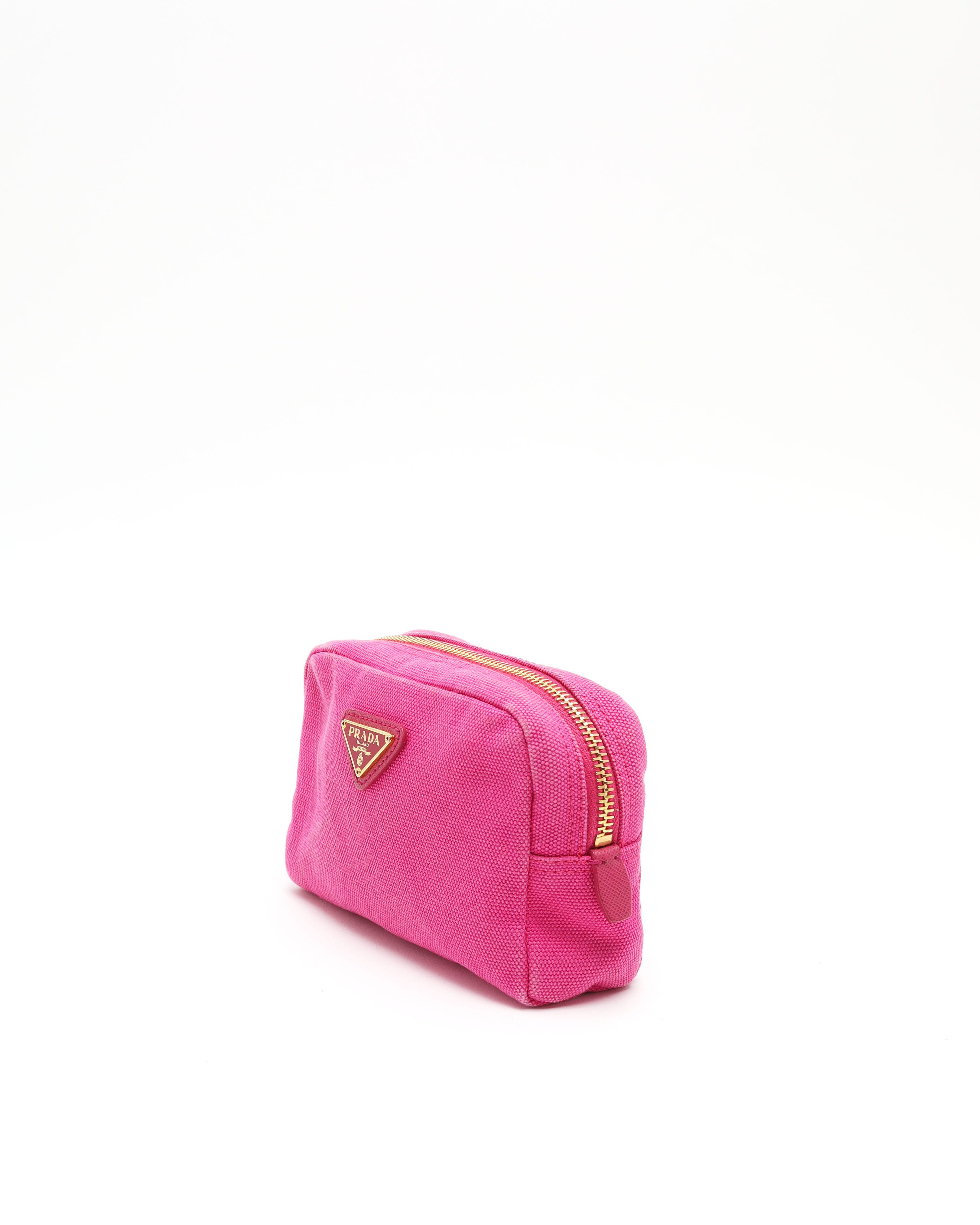 Prada Canada Pink Pouch In Pink