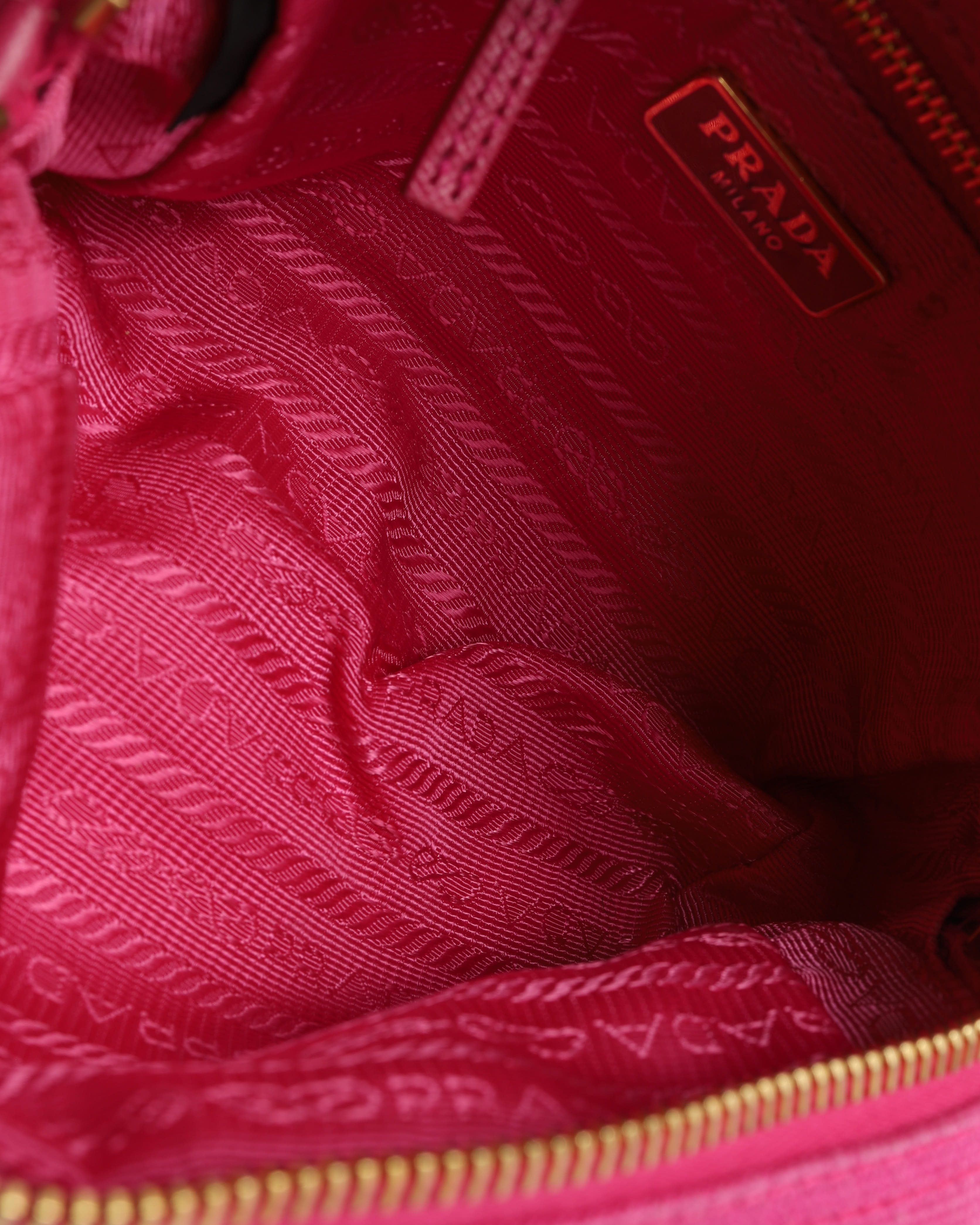 Prada Canada Pink Pouch In Pink