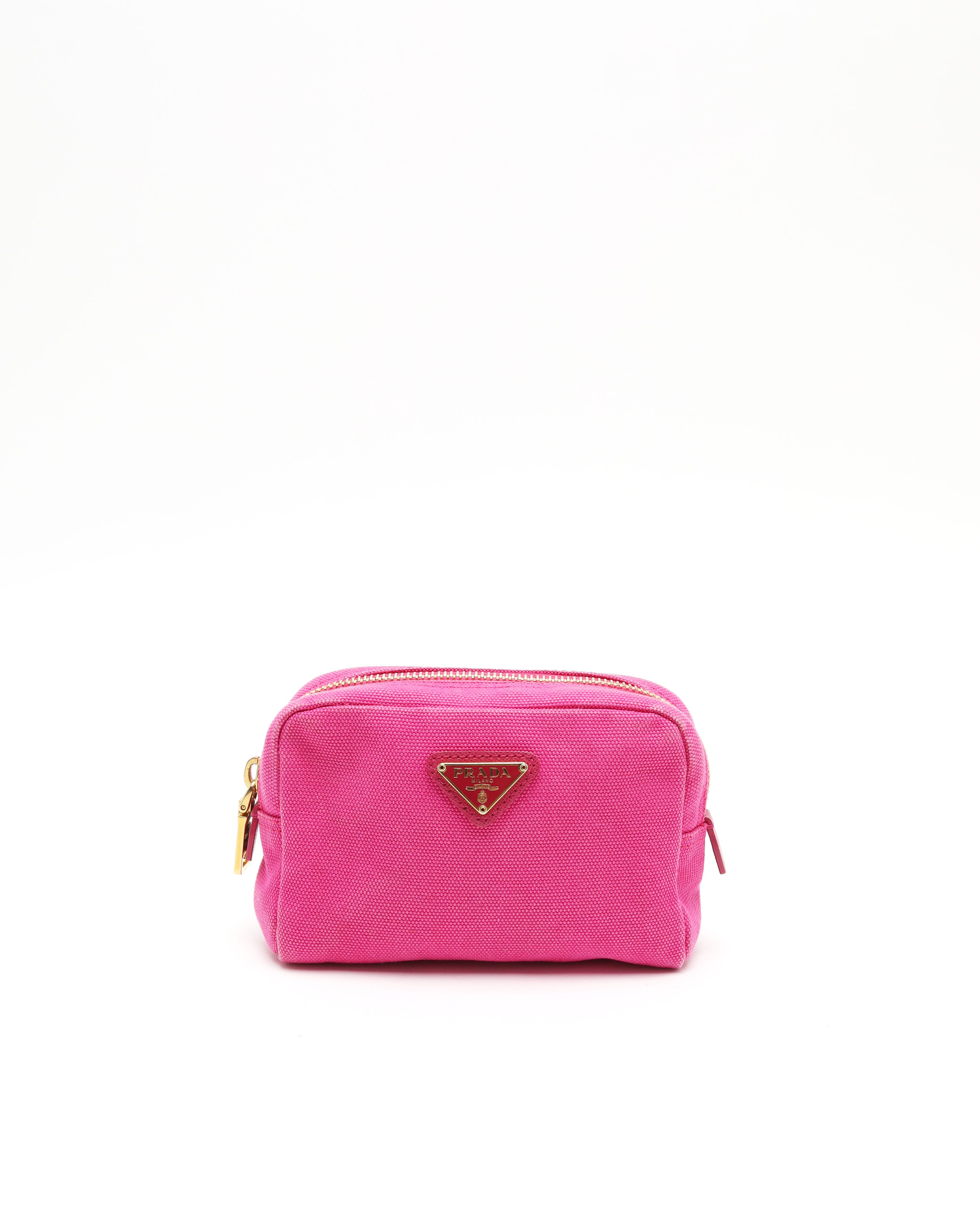 Prada Canada Pink Pouch In Pink