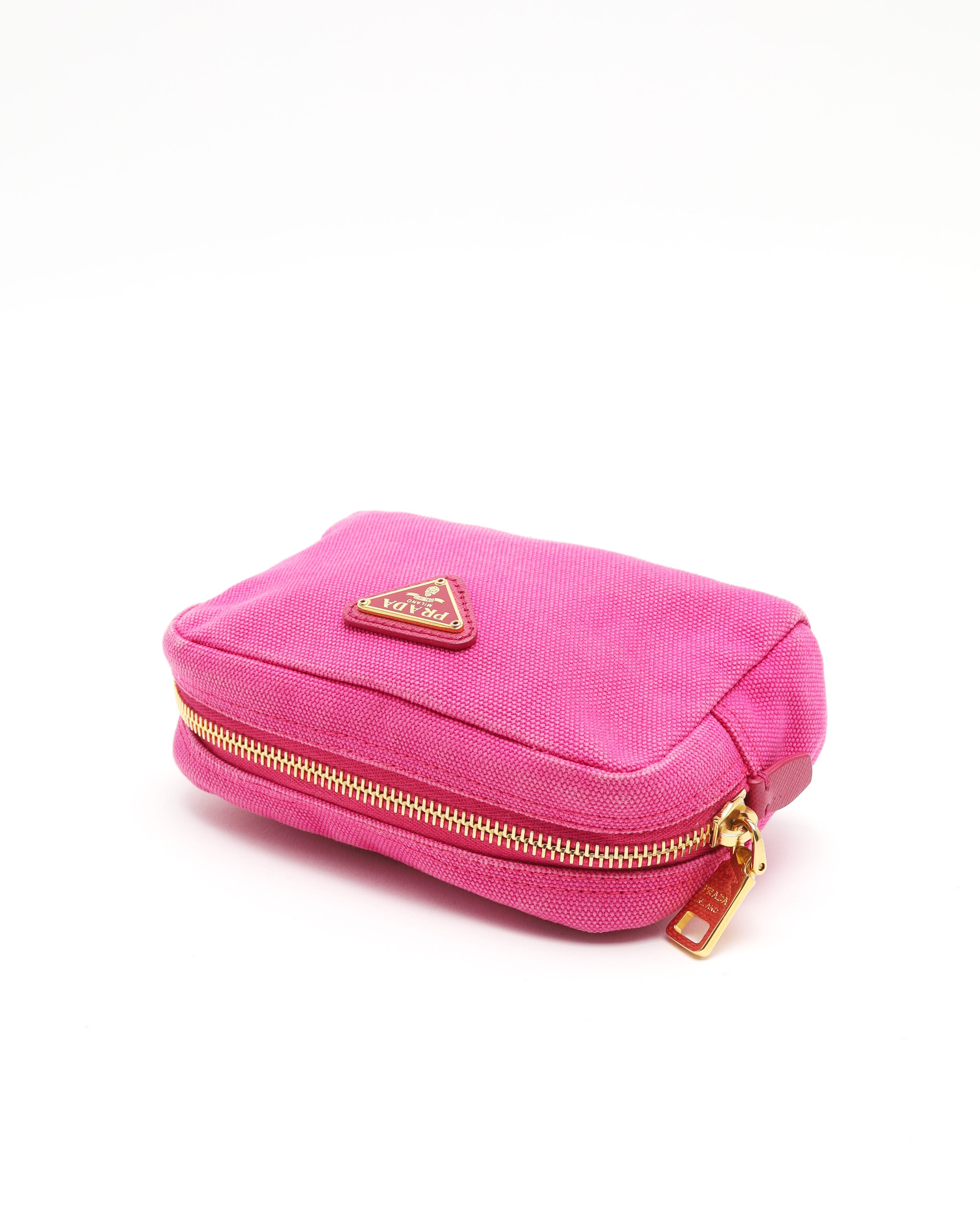 Prada Canada Pink Pouch In Pink