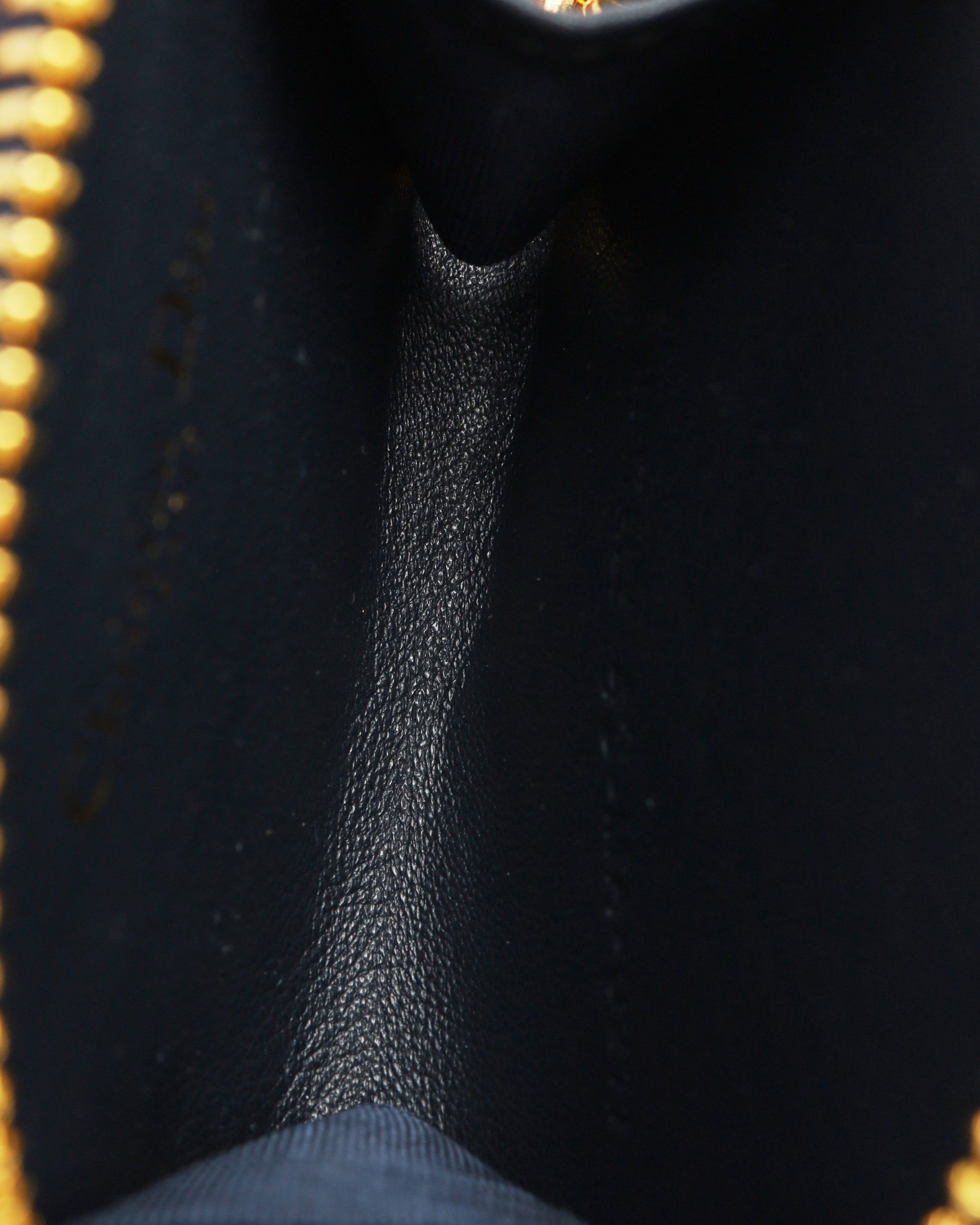 Dior Christian  Oblique Phone And Airpods Holder In Blue