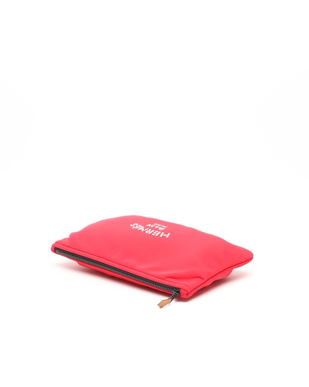 HERMES Pre-owned Hermès Bain Neoban Mm Pouch In Red