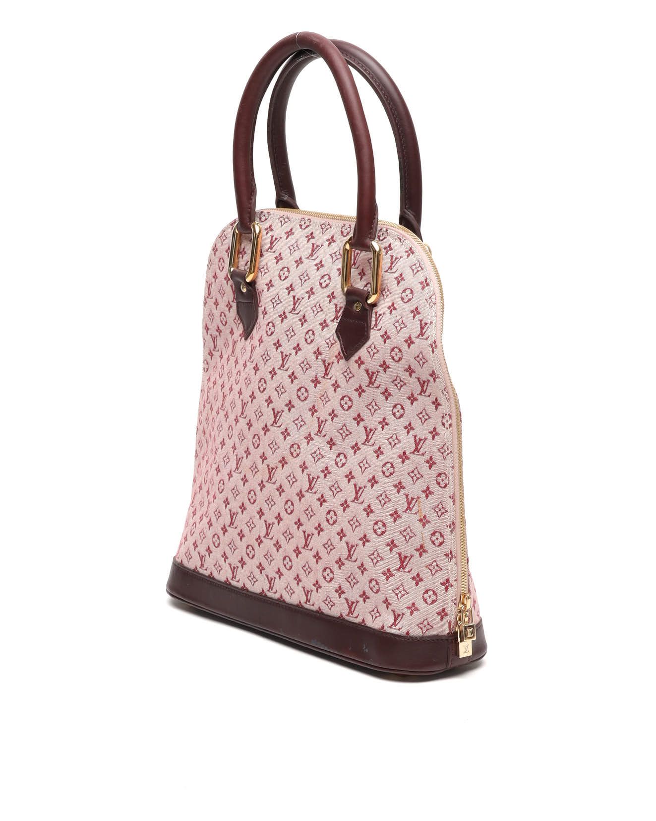 LOUIS VUITTON Pre-owned Mini Lin Alma Haut Bag In Multi