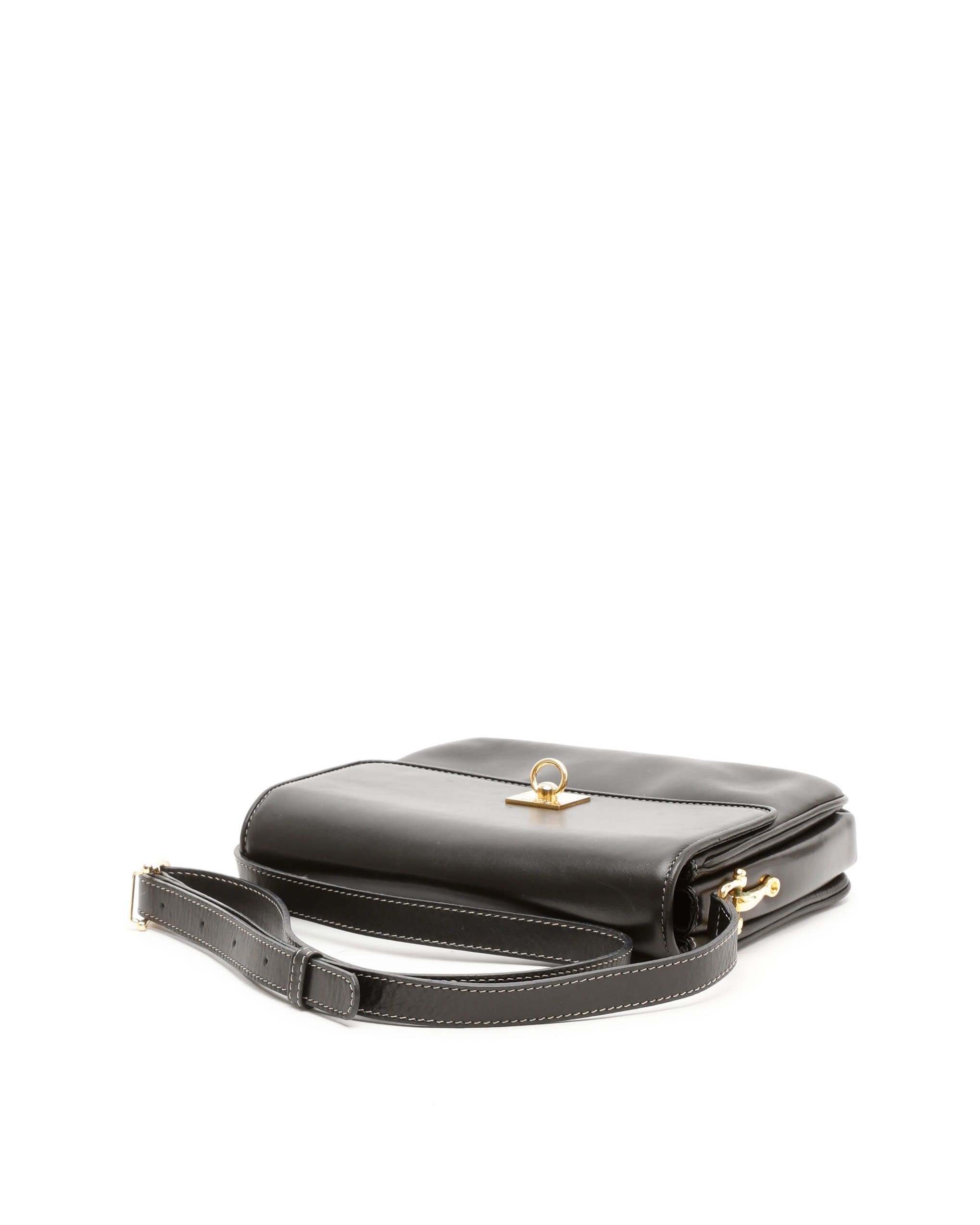 Celine Céline Crossbody Bag In Black