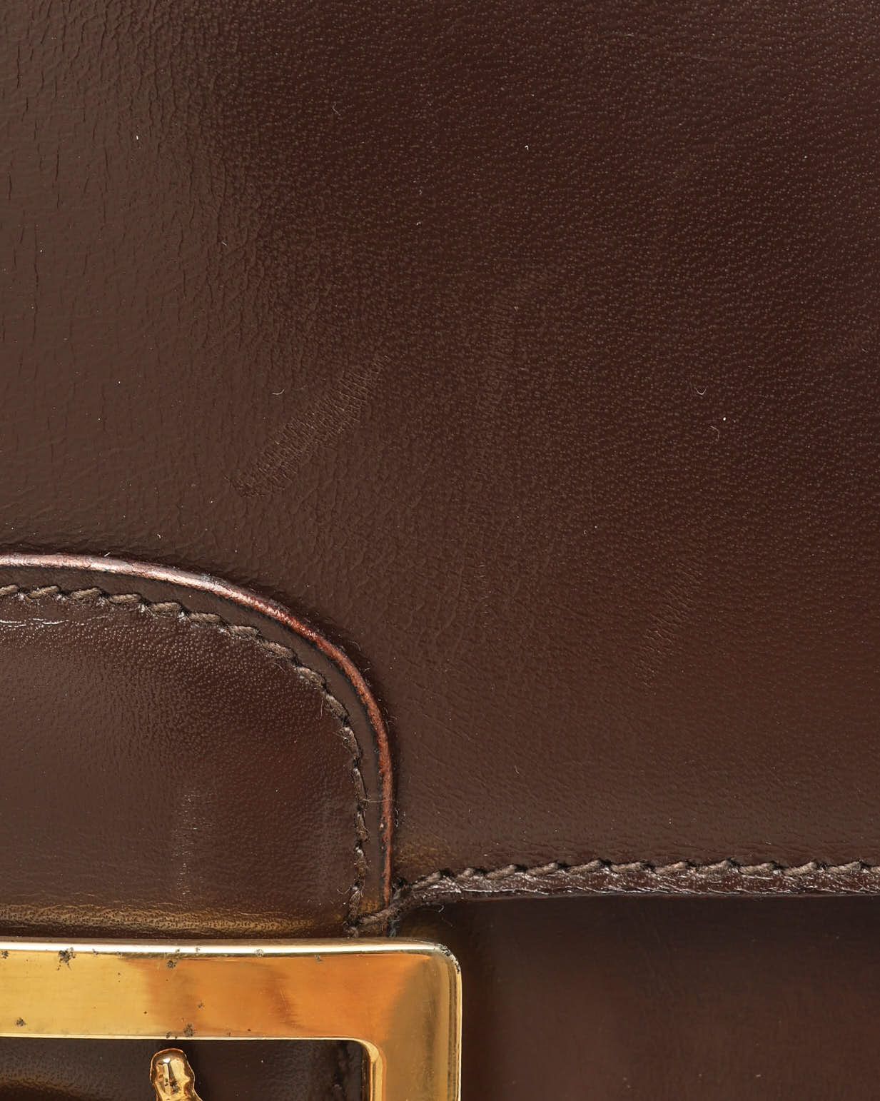 Celine Céline Horse Carriage Bag In Brown