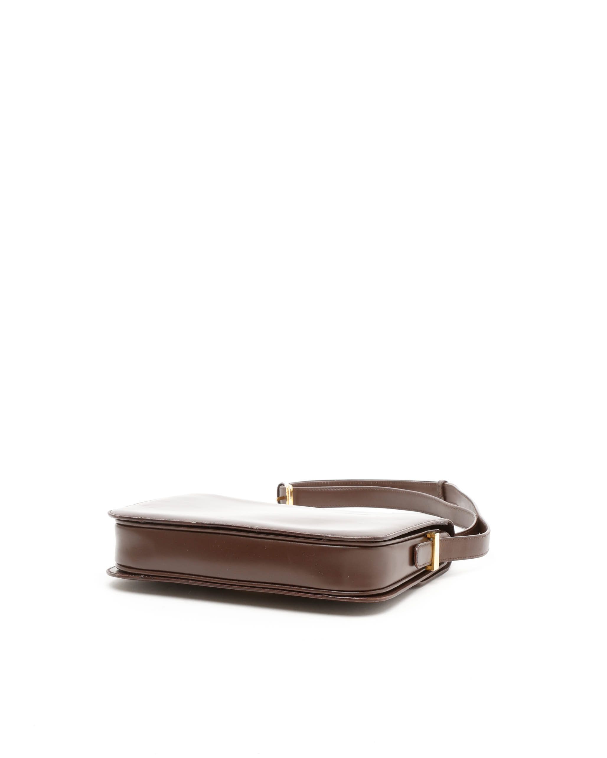 Celine Céline Horse Carriage Bag In Brown