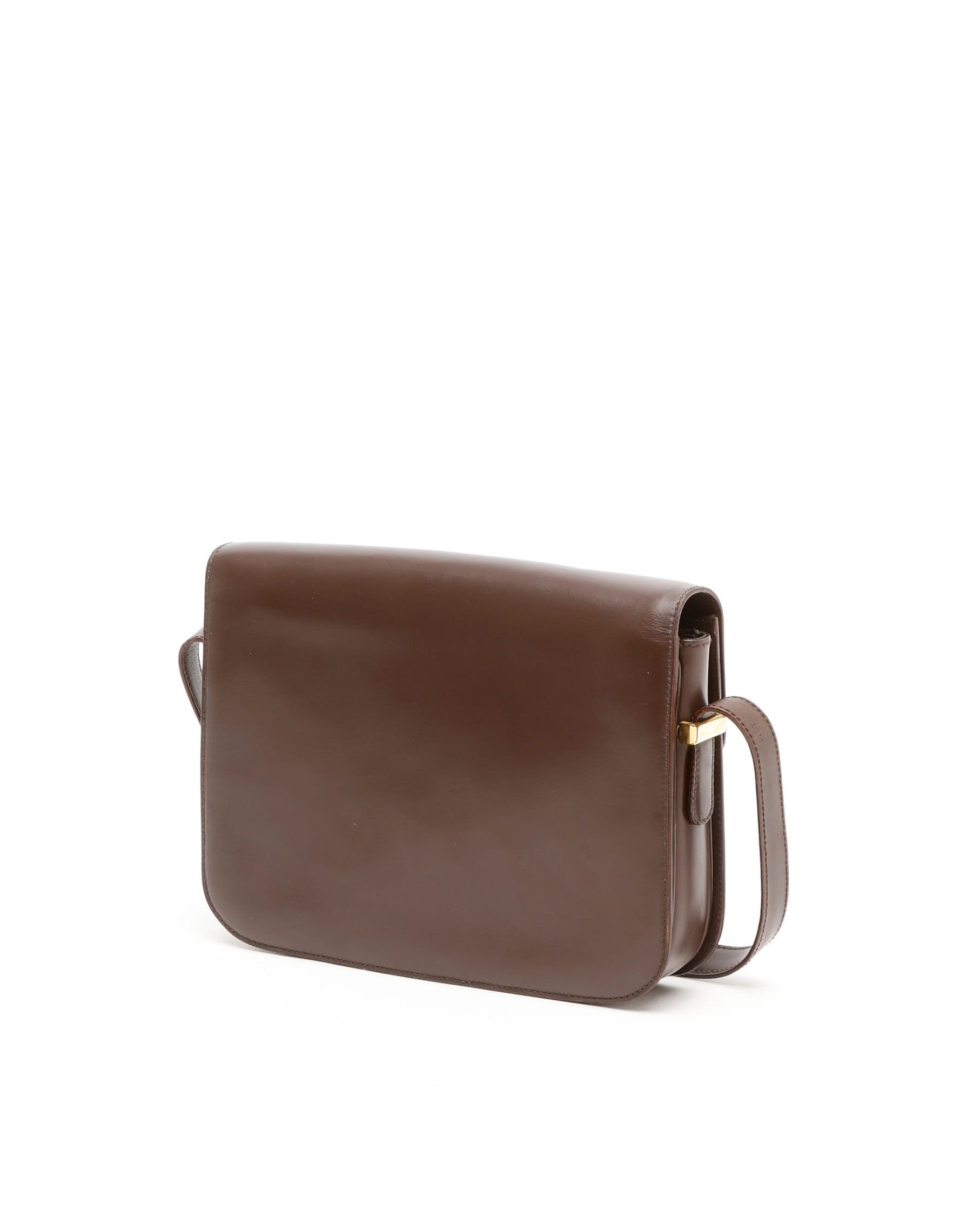 Celine Céline Horse Carriage Bag In Brown