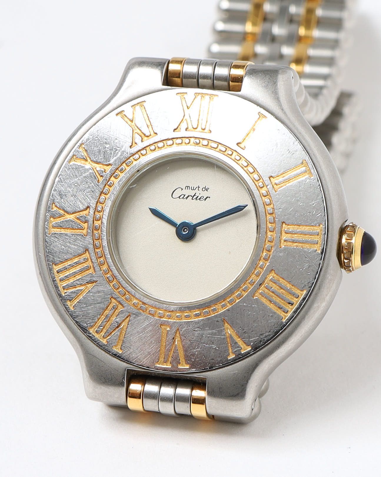 Cartier 21 Must De  28mm Ref 1340 Watch In White