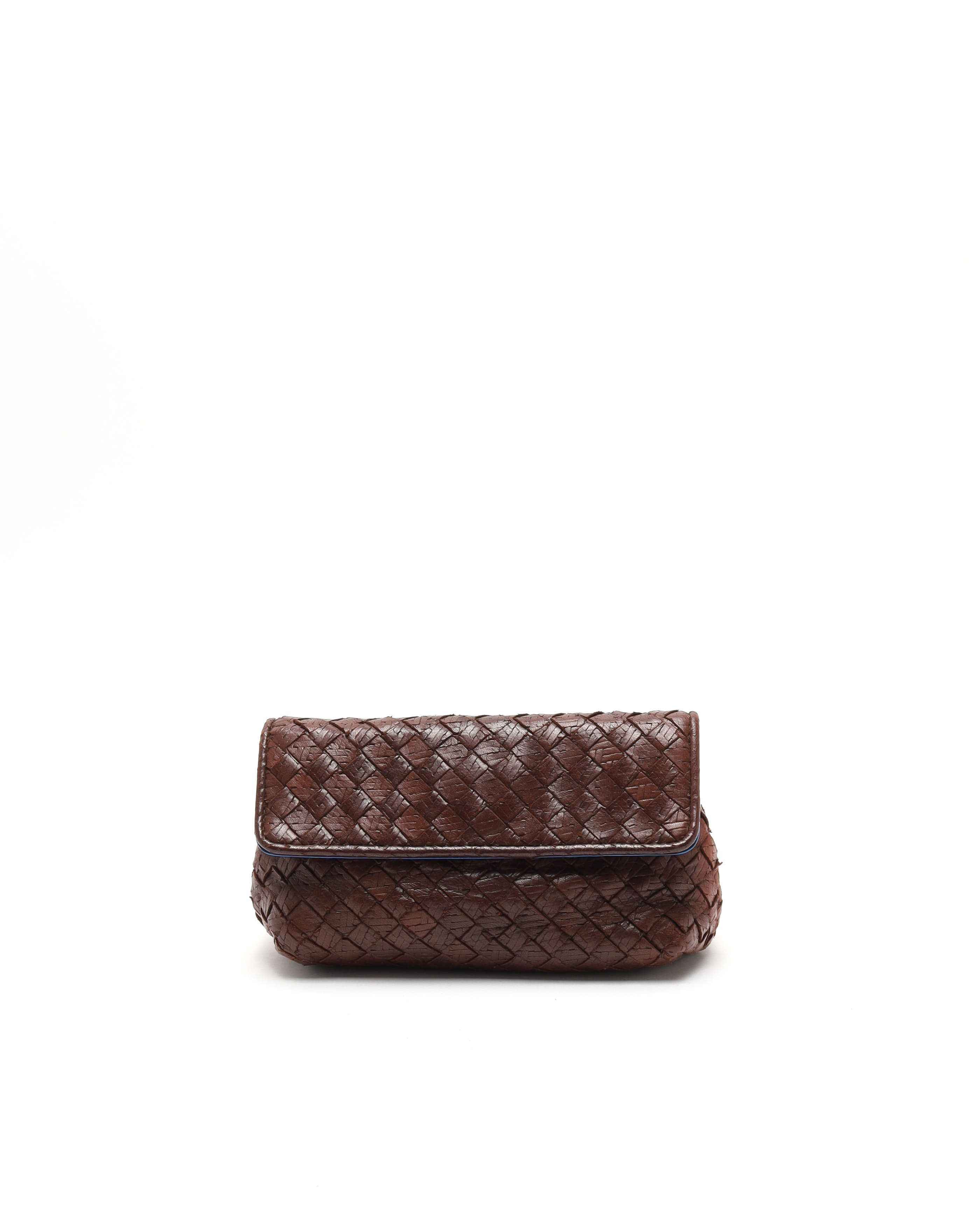 Bottega Veneta Intrecciato Olimpia Clutch Bag